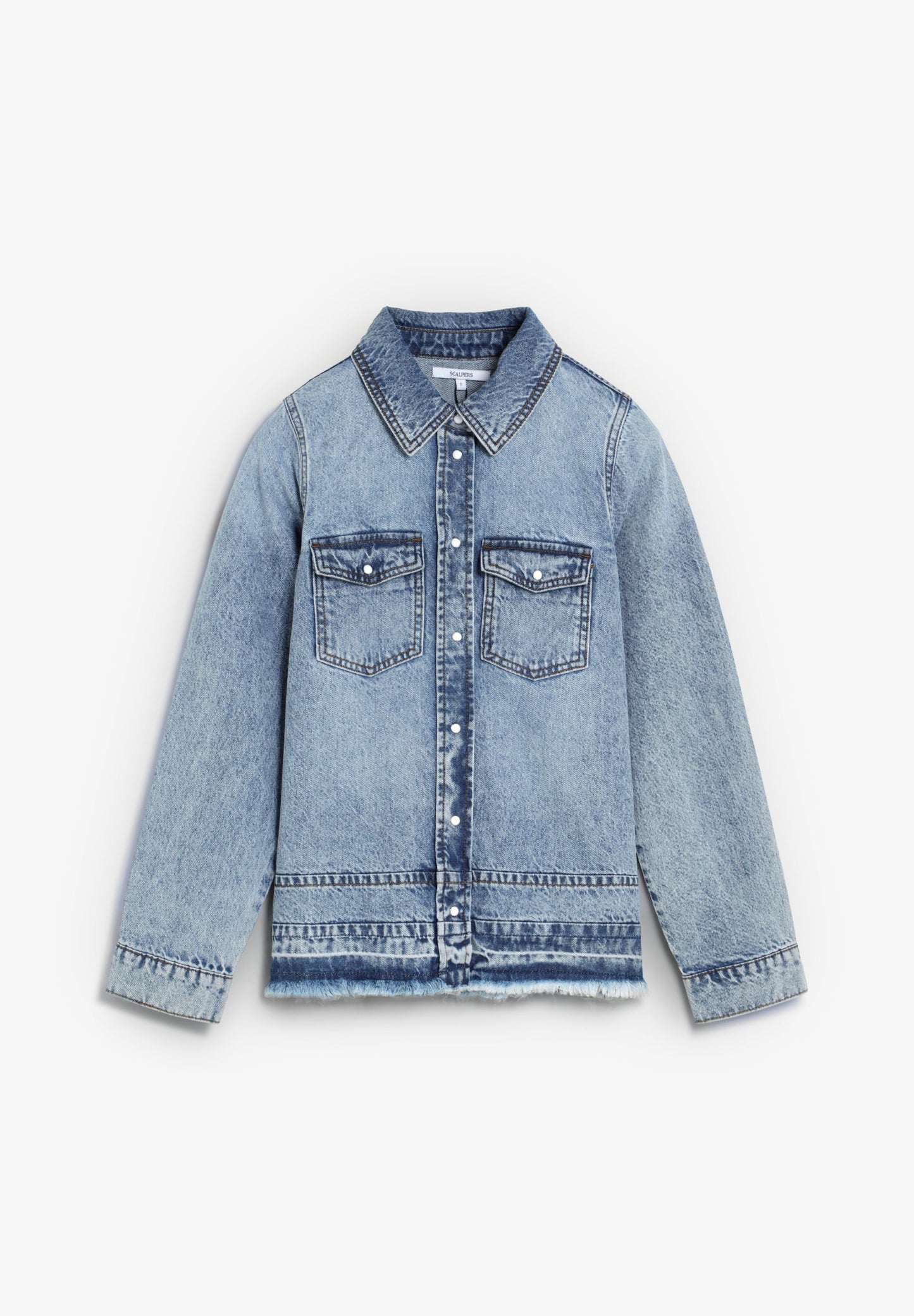 CAMISA DENIM LAVADA