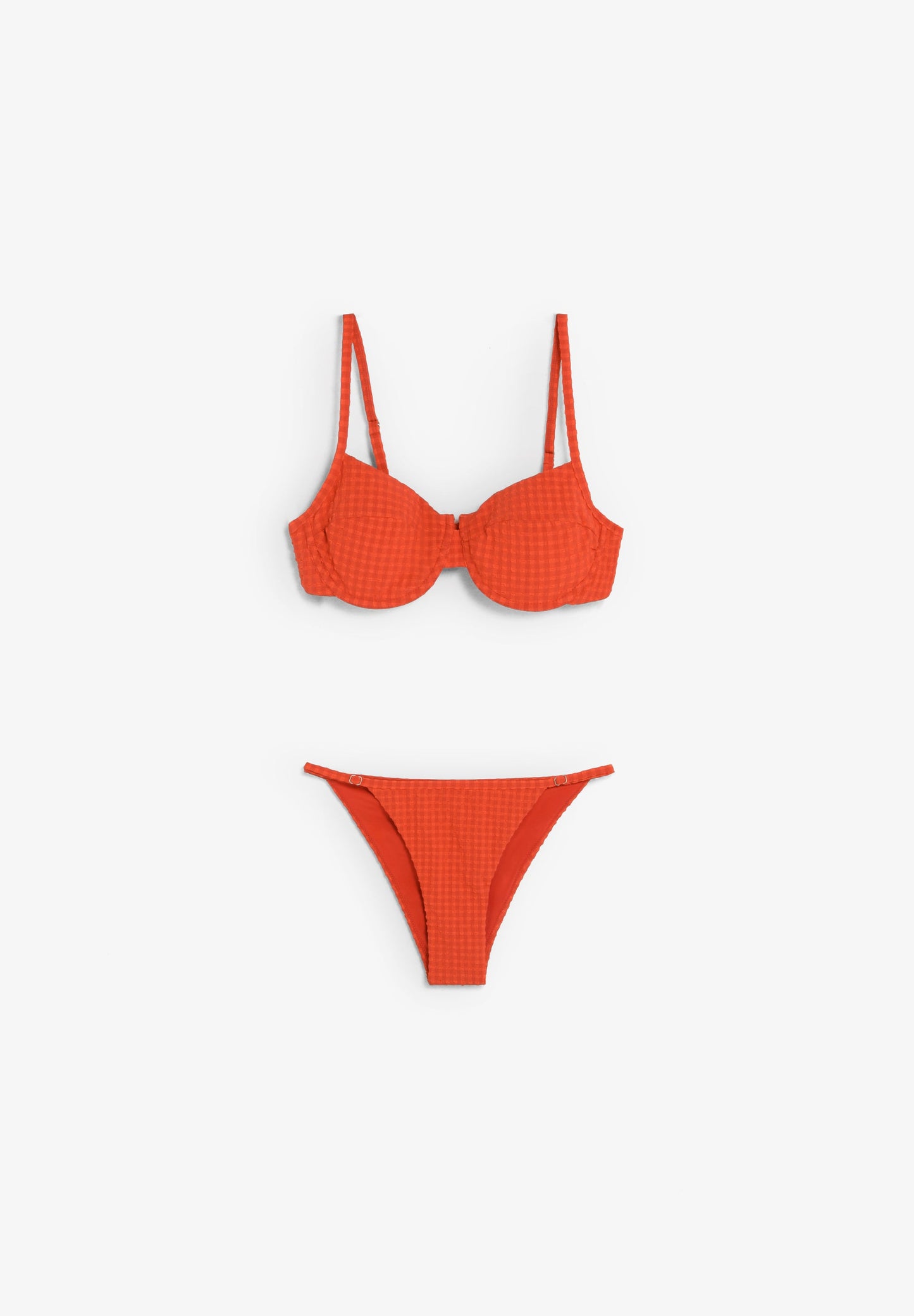 BIKINI BALCONETTE CUADROS