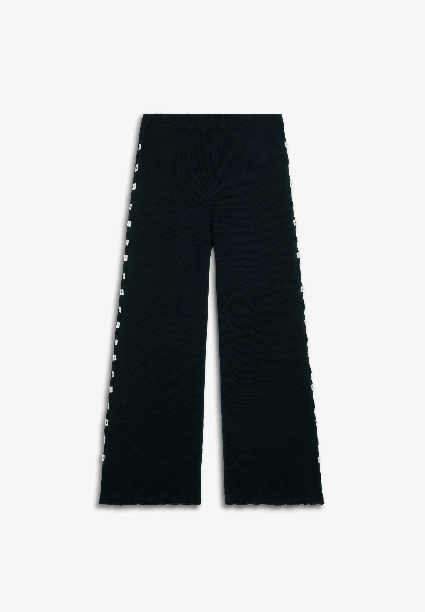 PANTALÓN DE PUNTO APLIQUES LATERALES