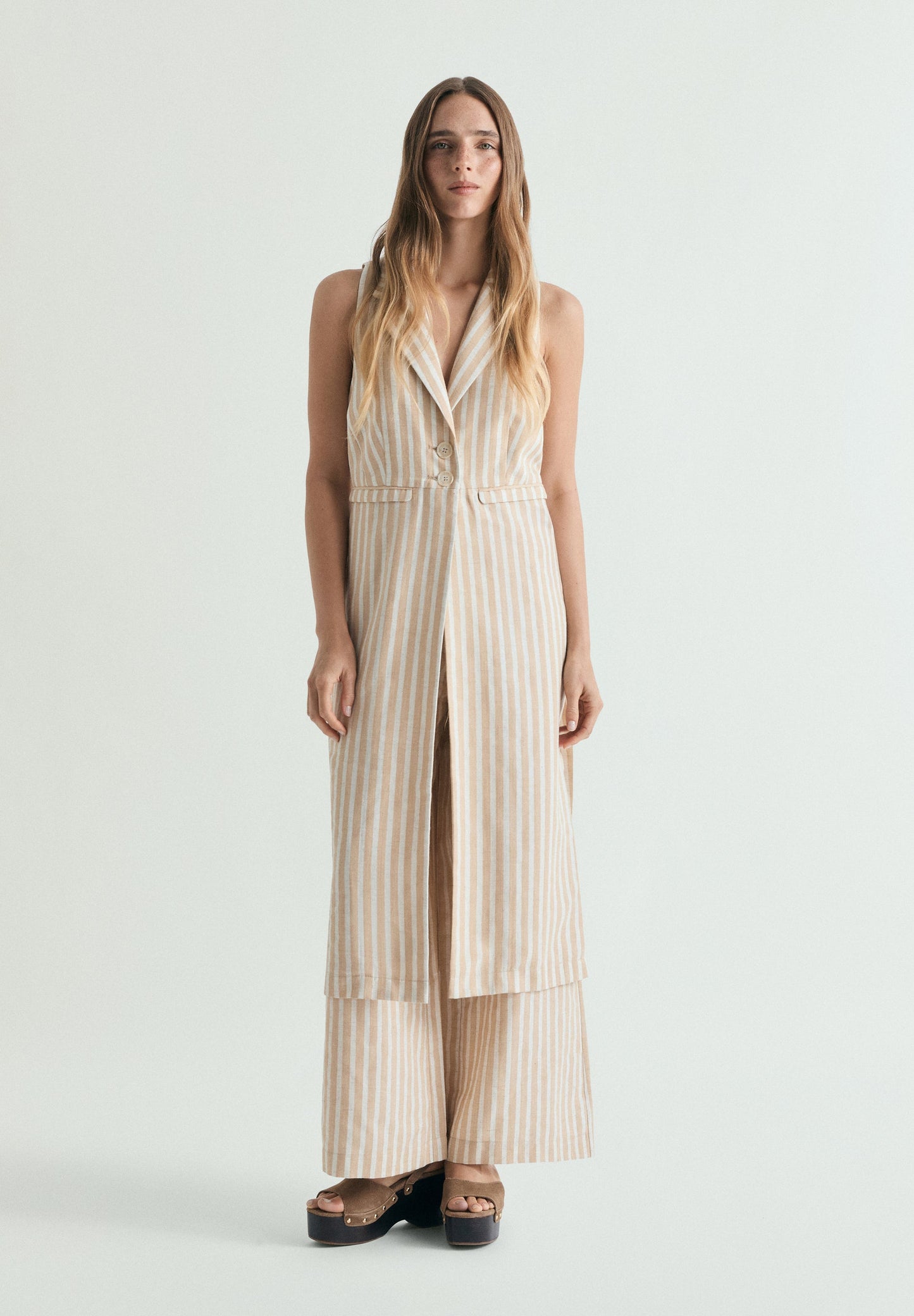 PANTALÓN RAYAS LINO