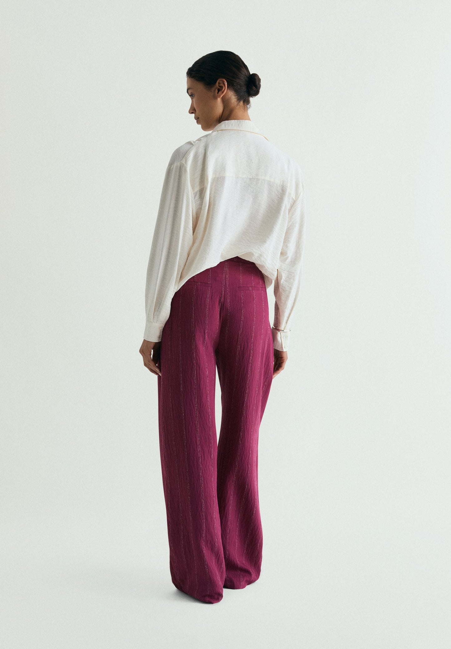 PANTALÓN PINZA RAYAS