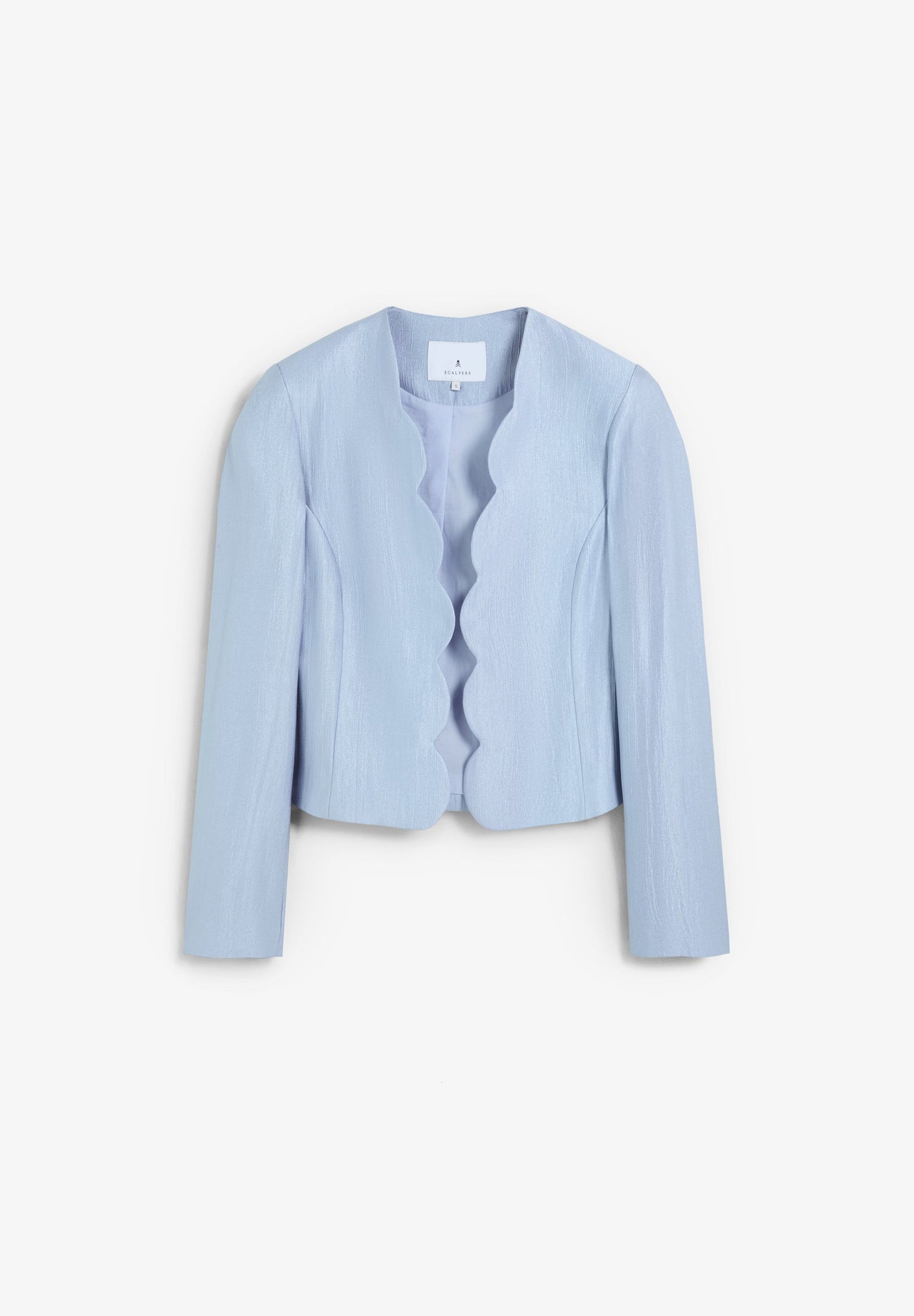 BLAZER CROP JACQUARD