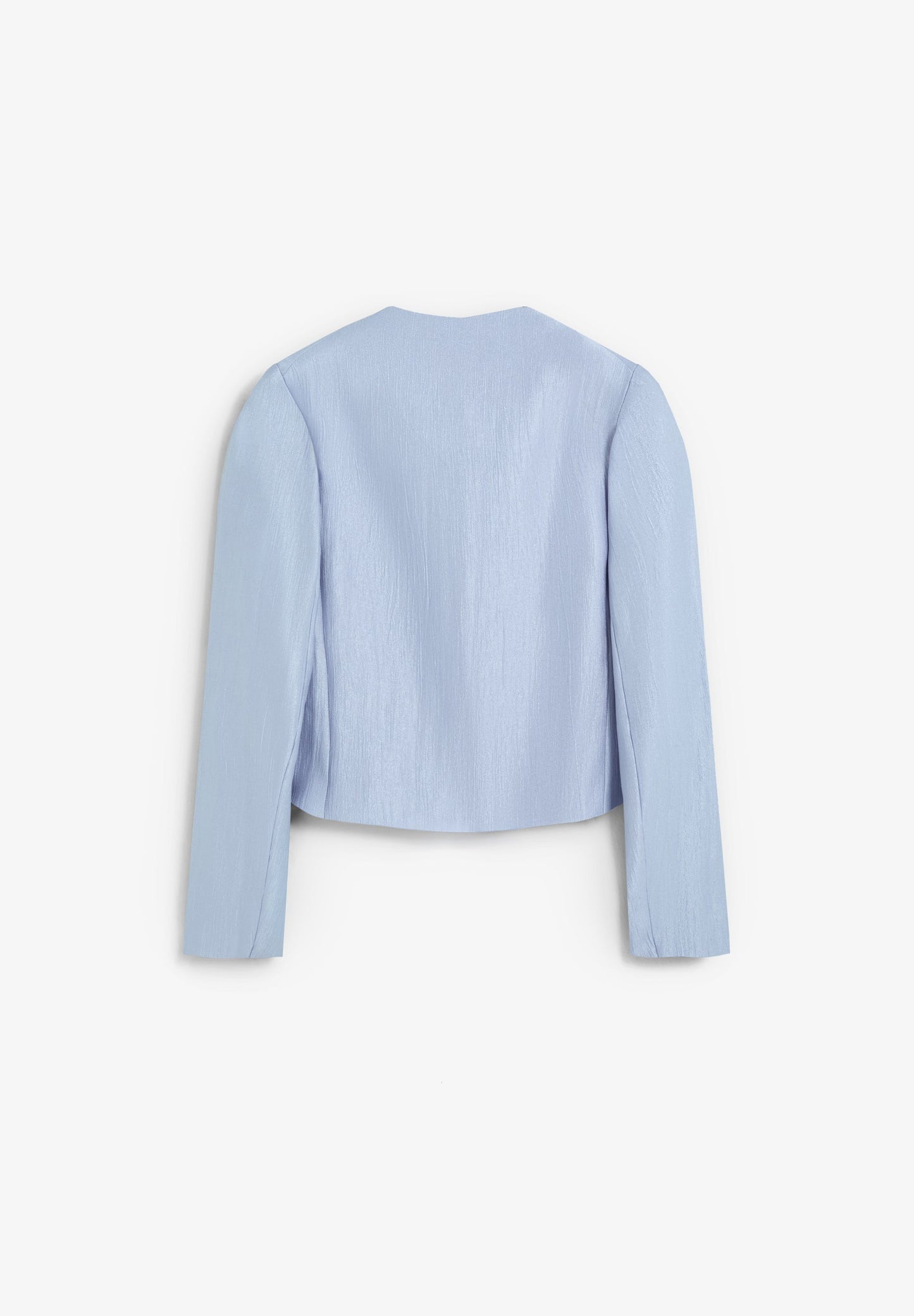 BLAZER CROP JACQUARD