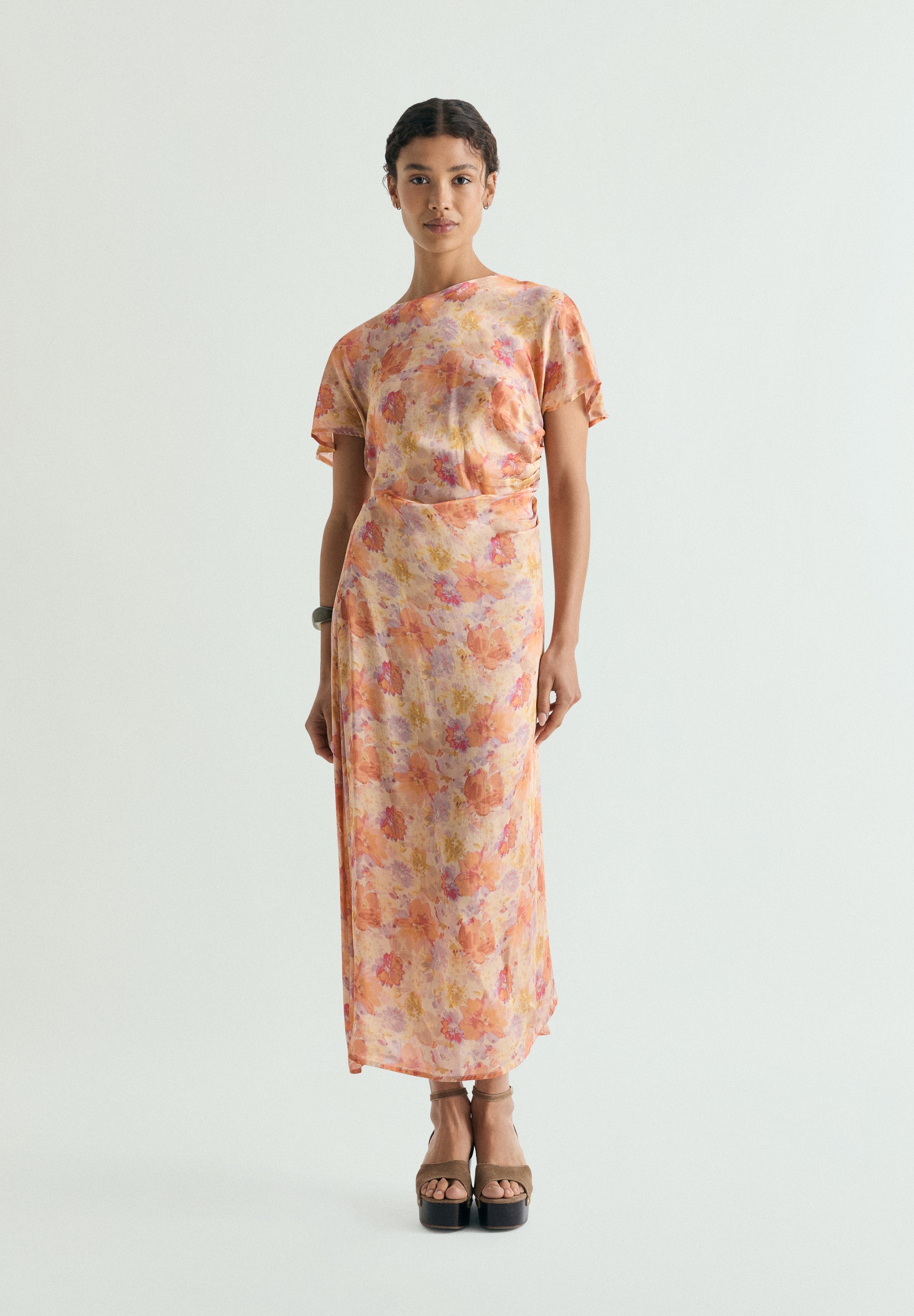 VESTIDO FLUIDO FLORAL