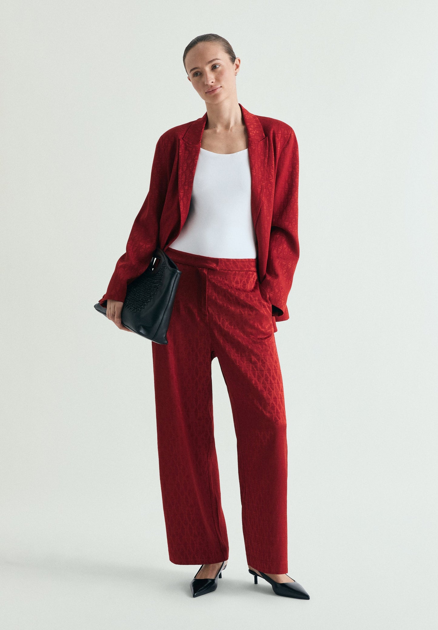 PANTALÓN FLARE JACQUARD