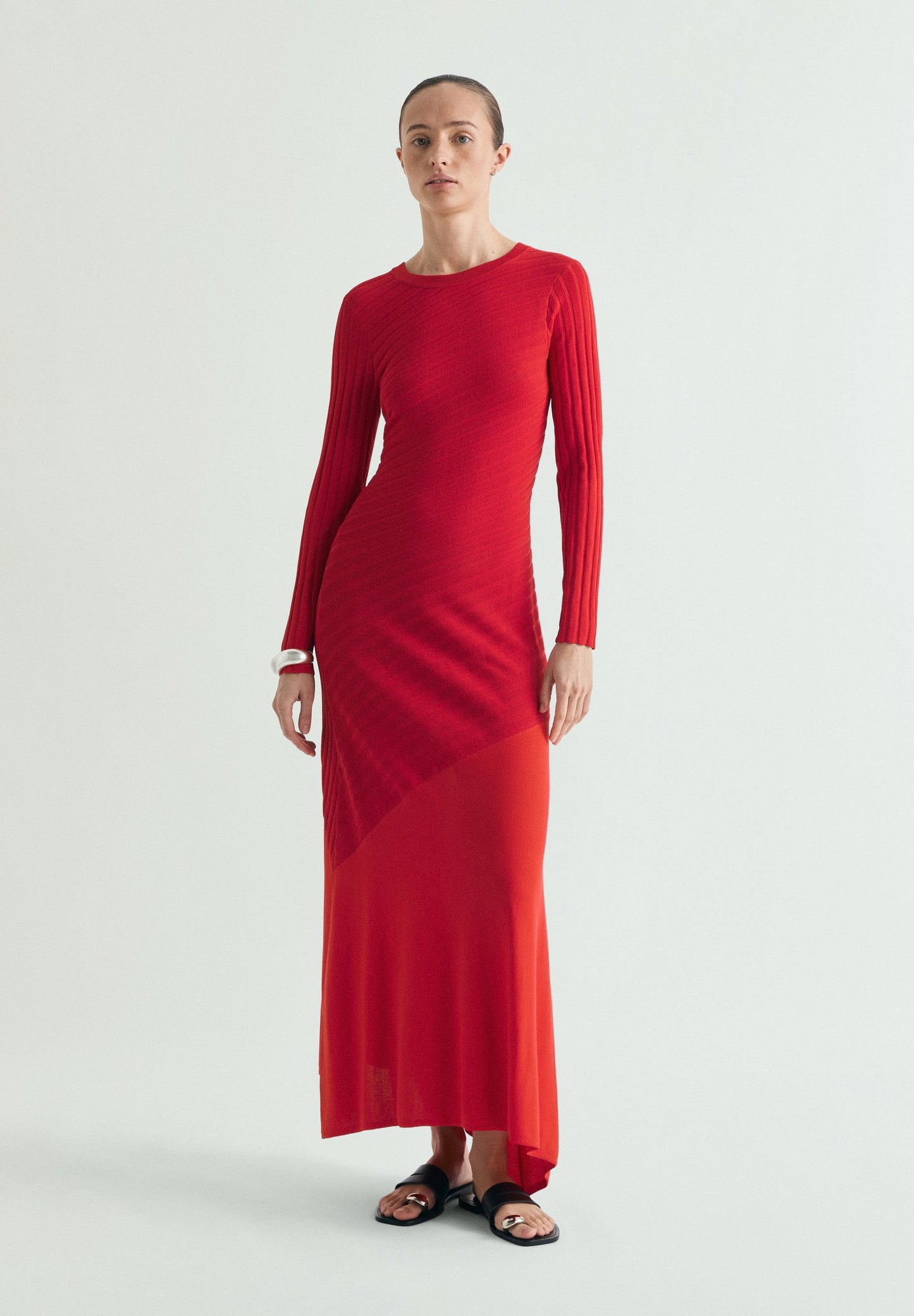 VESTIDO RAYAS PUNTO