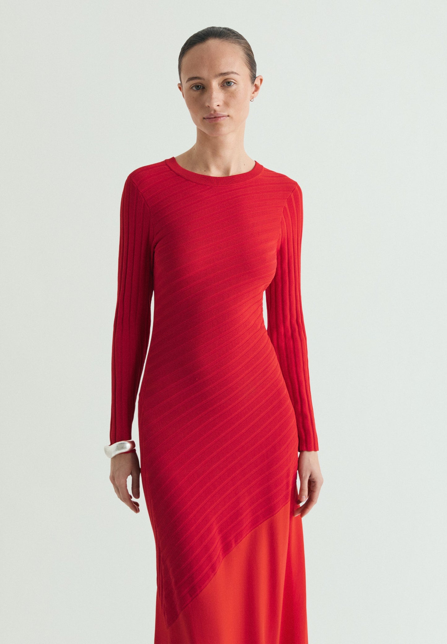 VESTIDO RAYAS PUNTO
