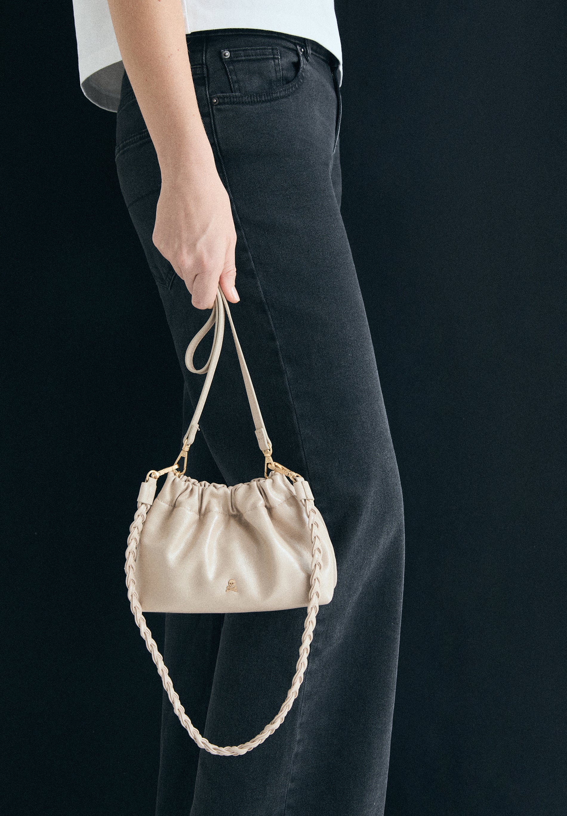 BOLSO CLUTCH FRUNCIDO