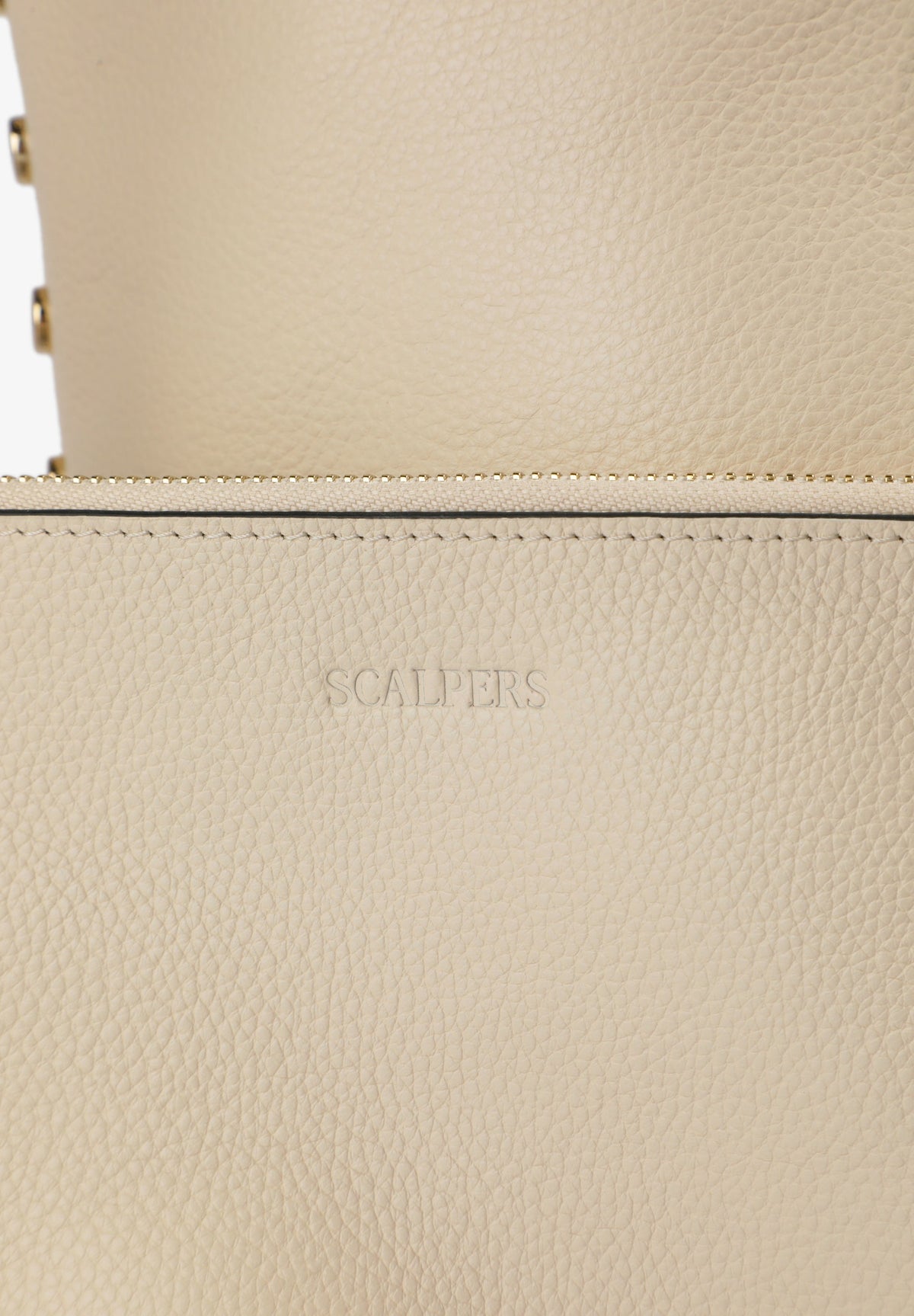 BOLSO PIEL SHOPPER APLIQUES