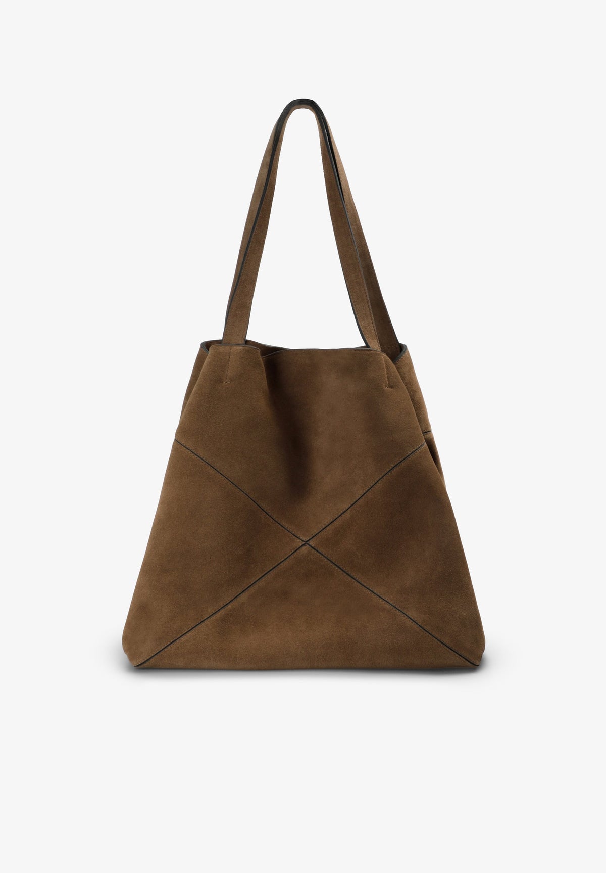 BOLSO SHOPPER PIEL SERRAJE