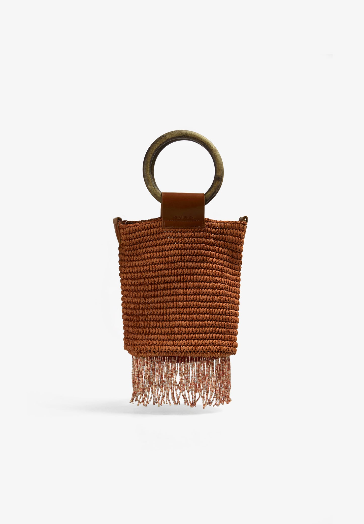 BOLSO TRENZADO FLECOS