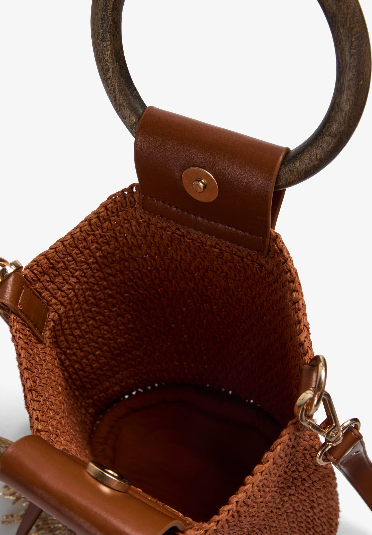 BOLSO TRENZADO FLECOS