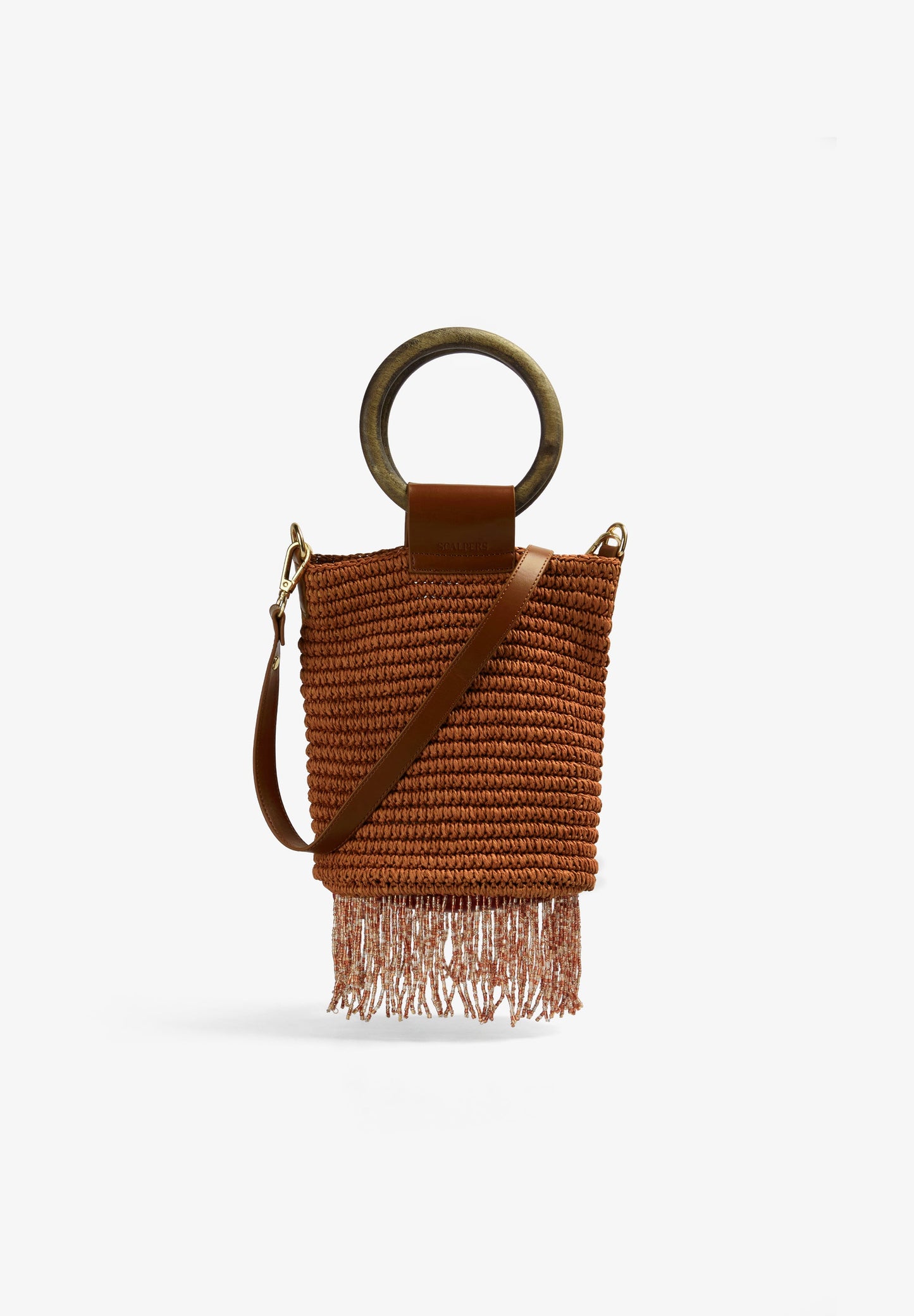 BOLSO TRENZADO FLECOS