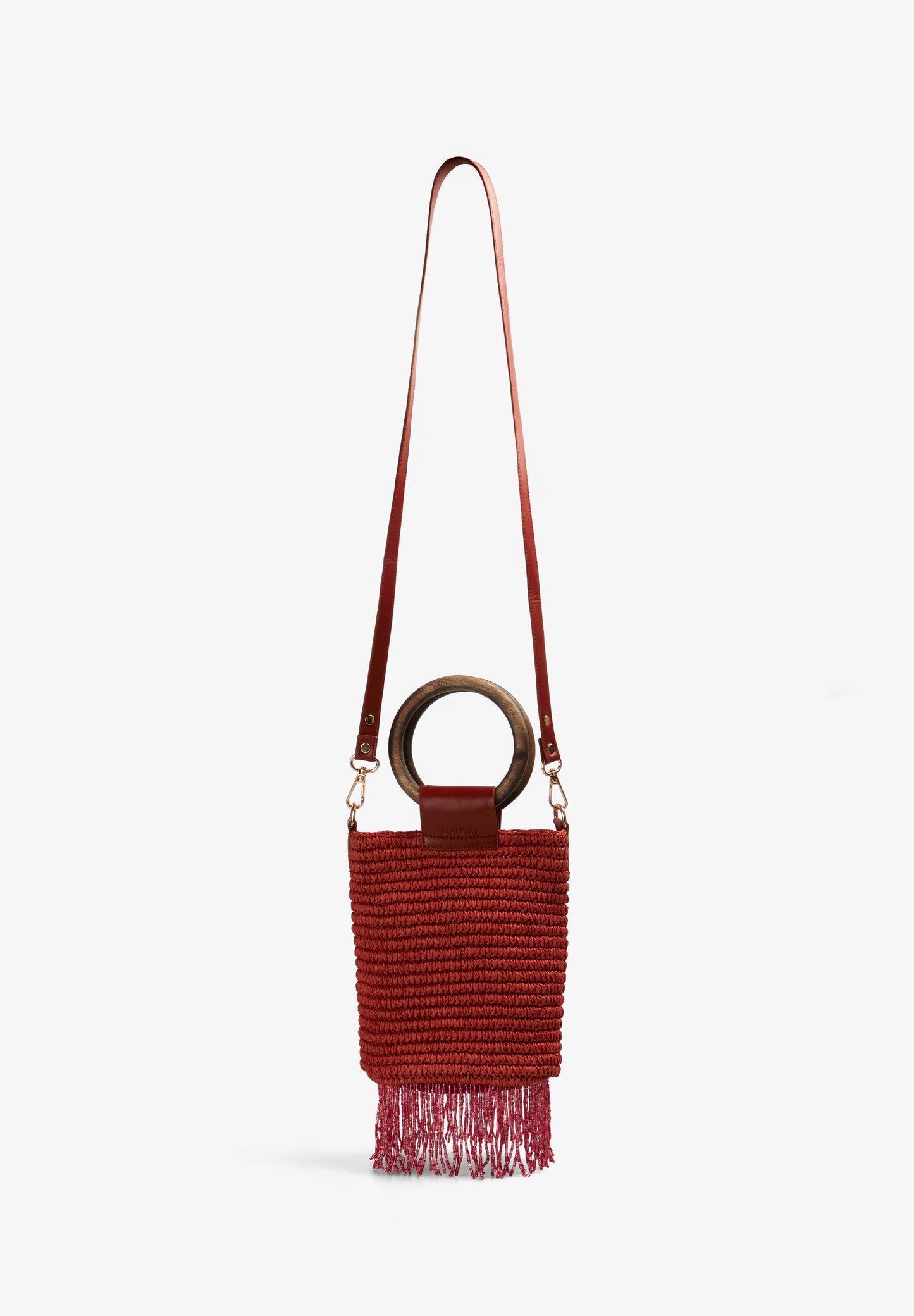 BOLSO TRENZADO FLECOS