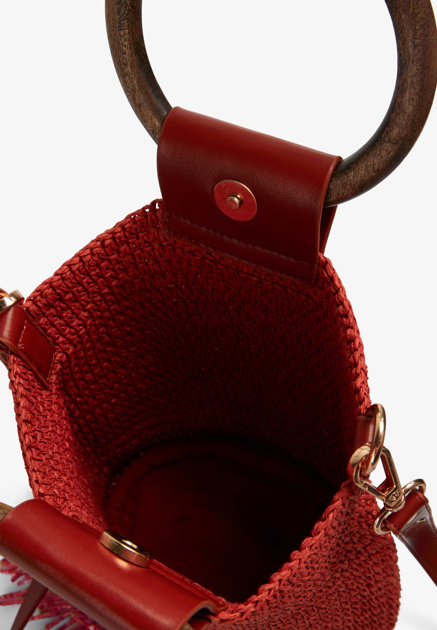 BOLSO TRENZADO FLECOS