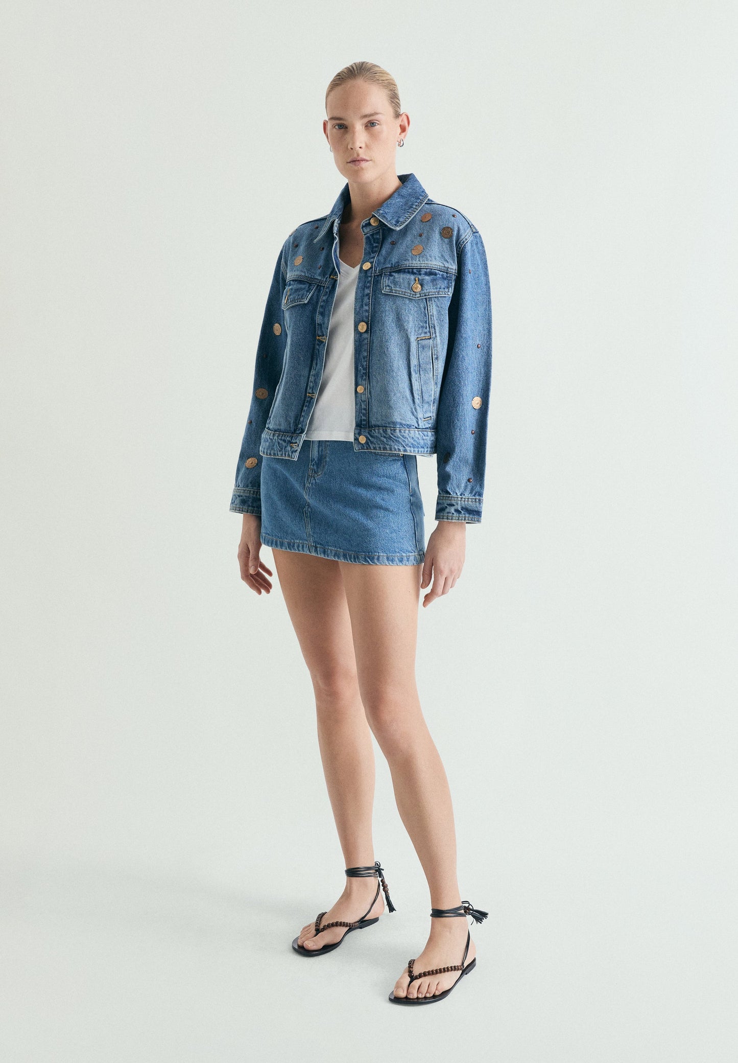 CHAQUETA VAQUERA TACHUELAS