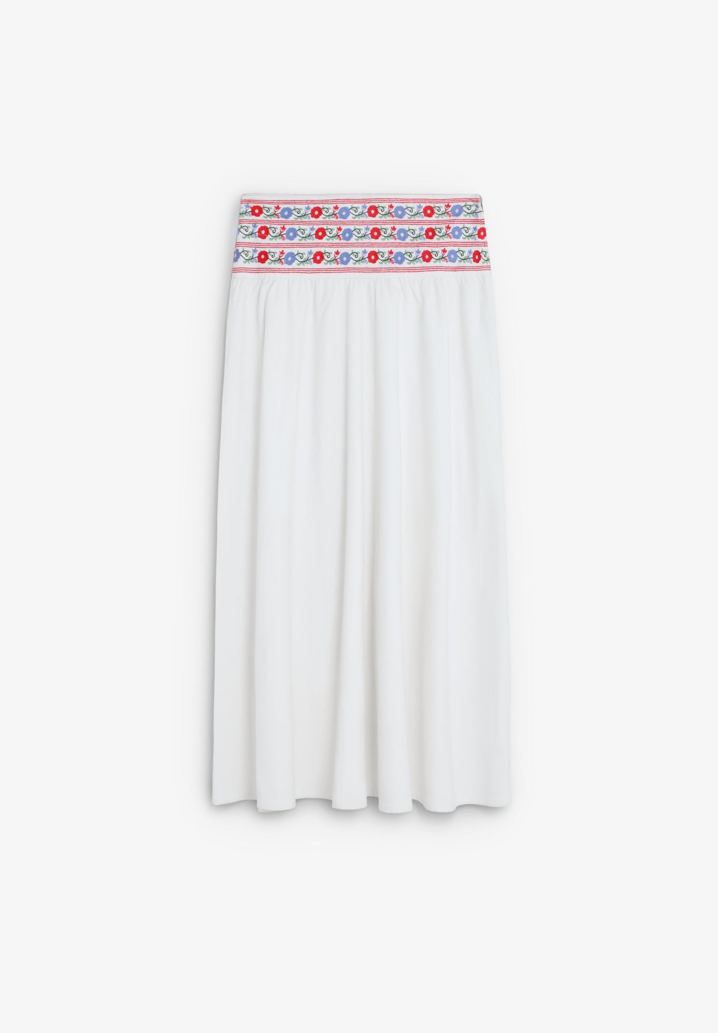 FALDA DENIM BORDADOS