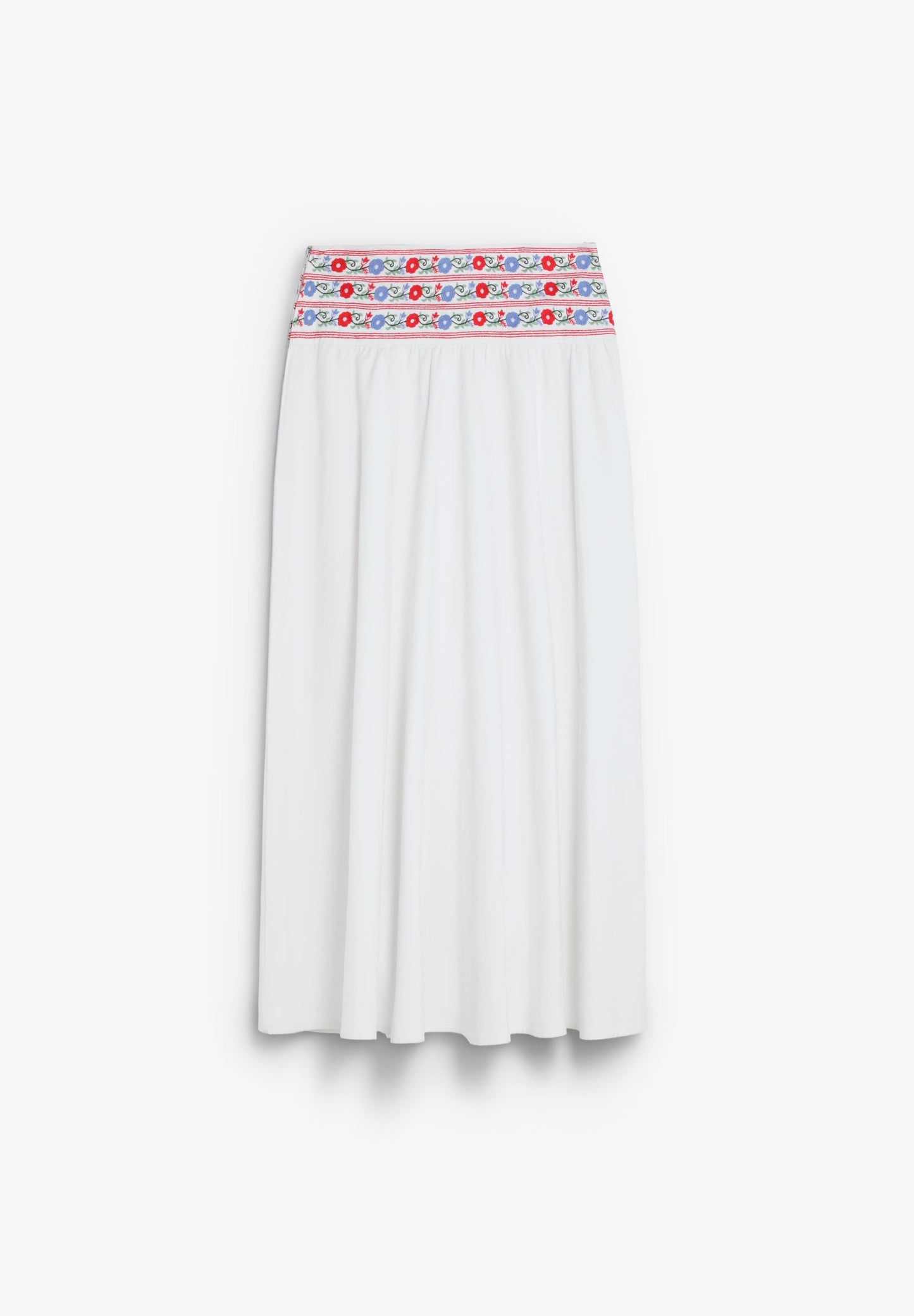 FALDA DENIM BORDADOS