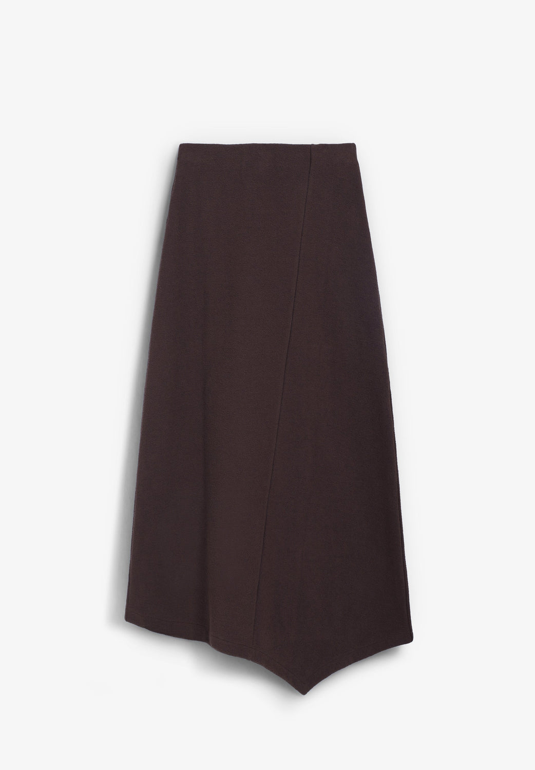 FALDA MIDI PUNTO ASIMÉTRICA - Scalpers
