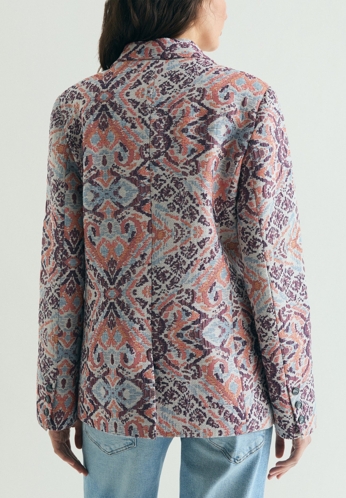 BLAZER ESTAMPADO JACQUARD