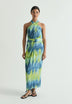 VESTIDO MIDI TIE DYE NUDO