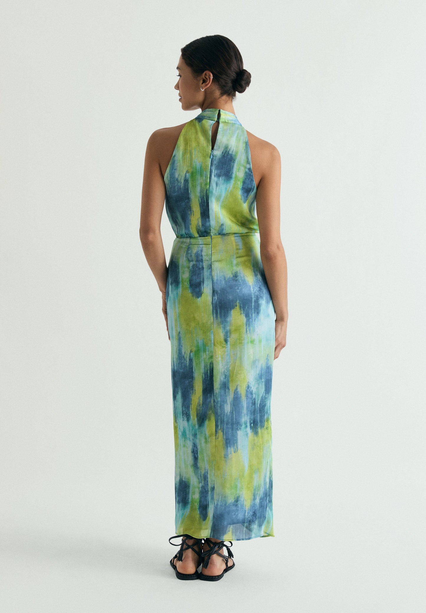 VESTIDO MIDI TIE DYE NUDO