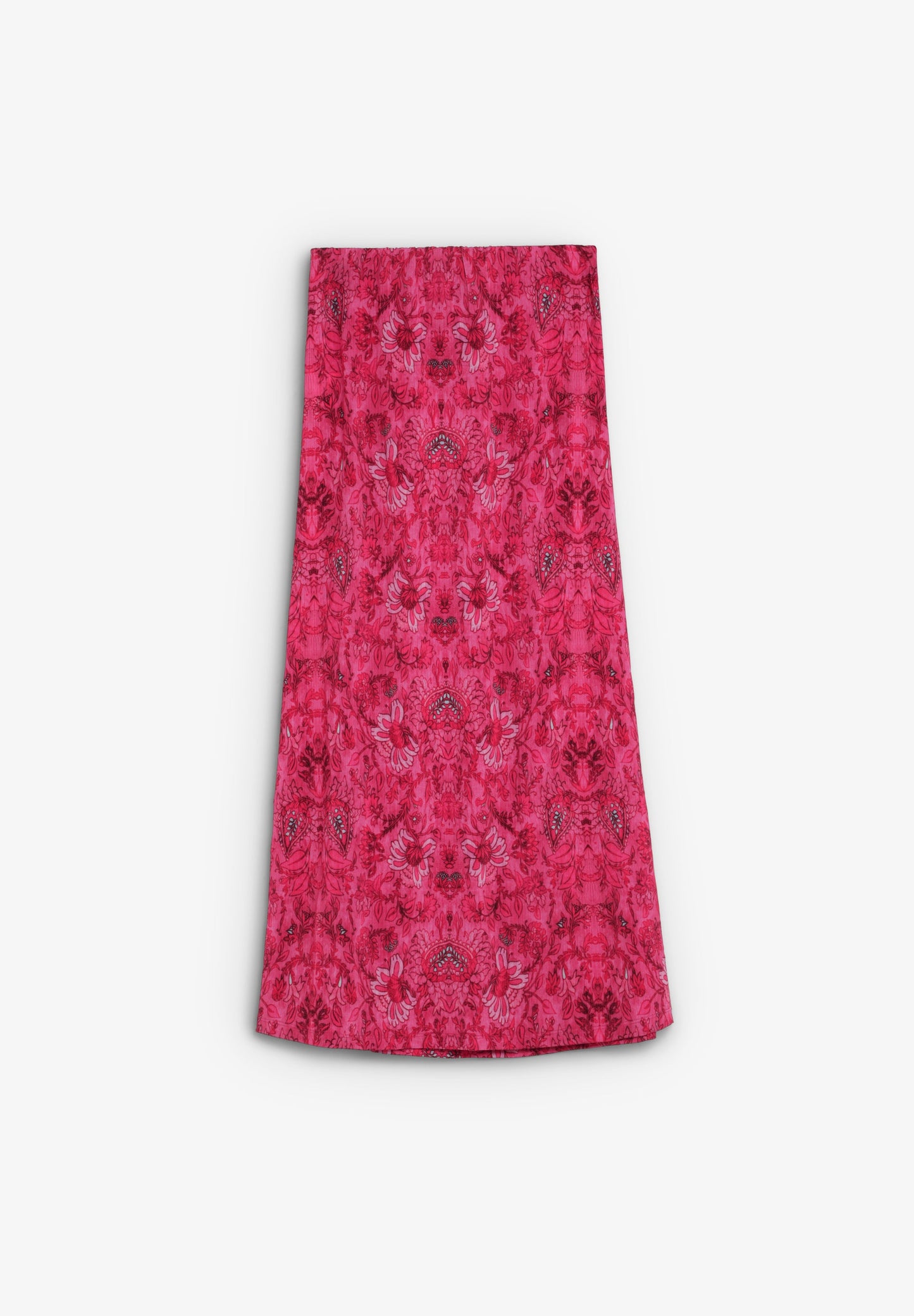 FALDA MIDI ESTAMPADA