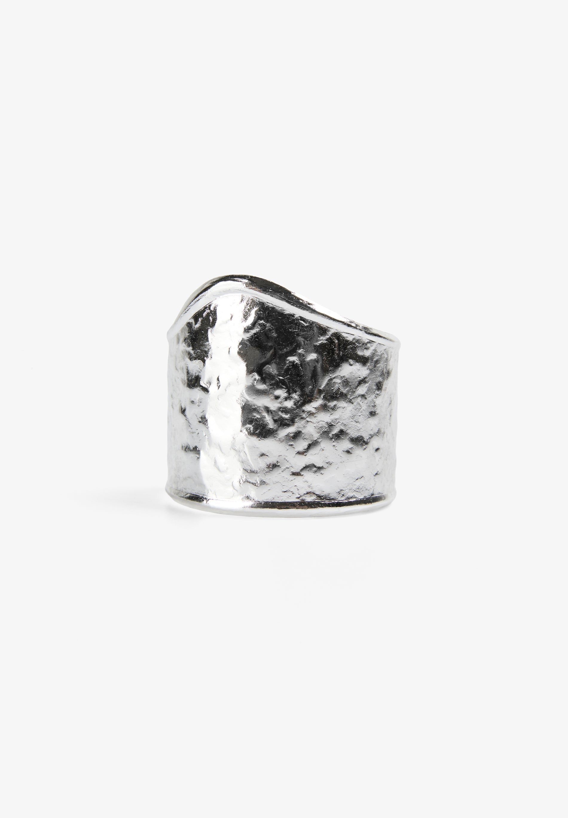BRAZALETE PLATEADO TEXTURA