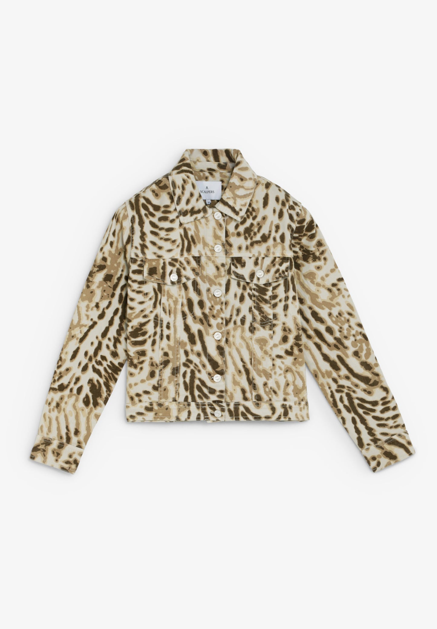 CHAQUETA DENIM ANIMAL PRINT