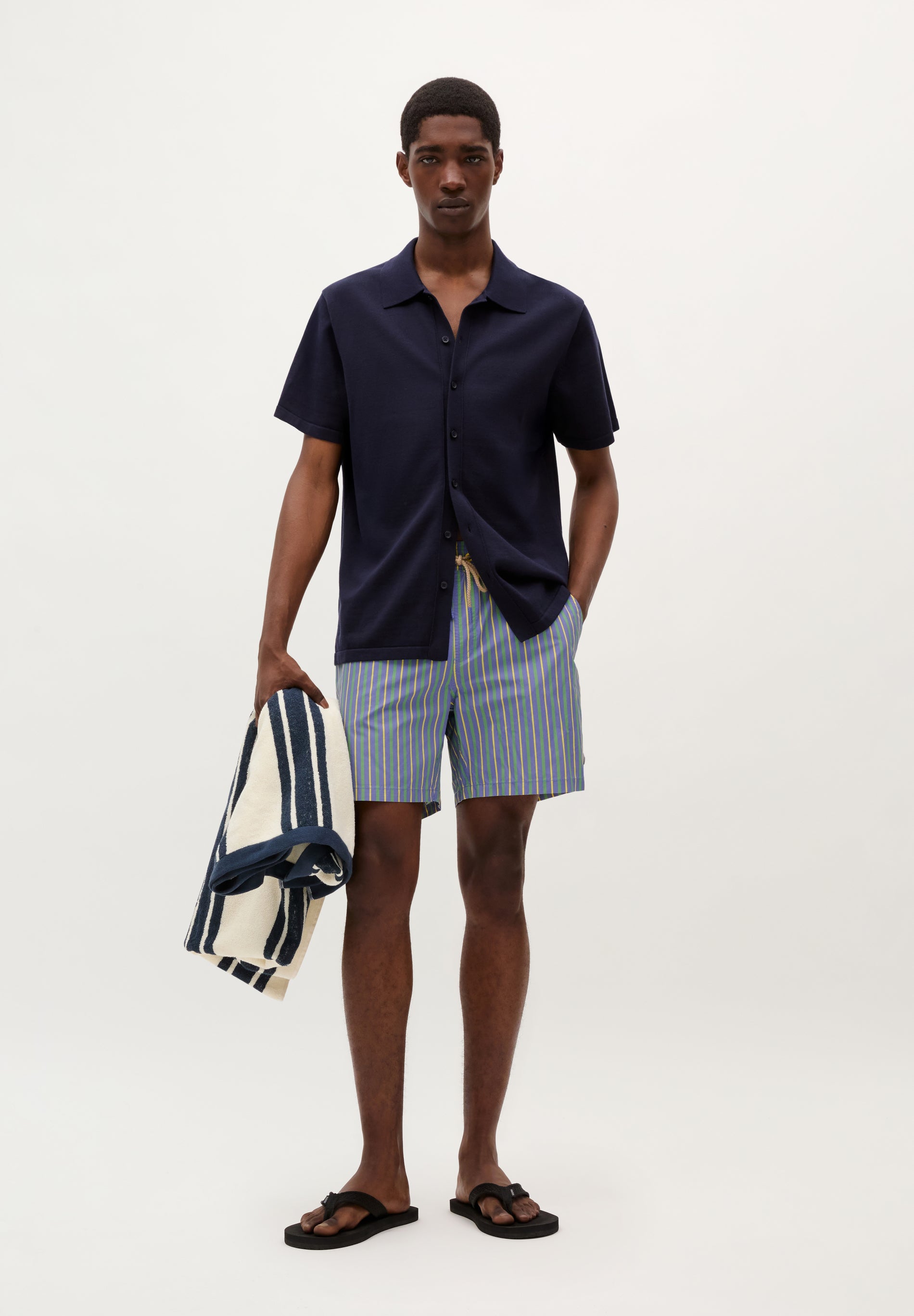 BAÑADOR RAYAS CONTRASTE