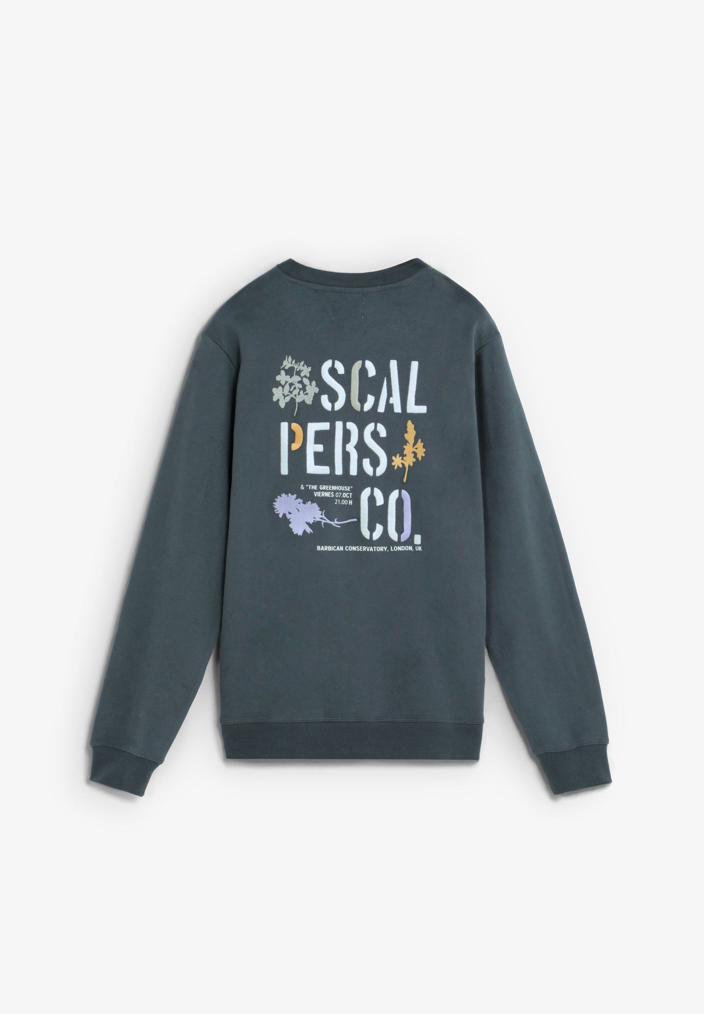 SUDADERA LAVADA BORDADO