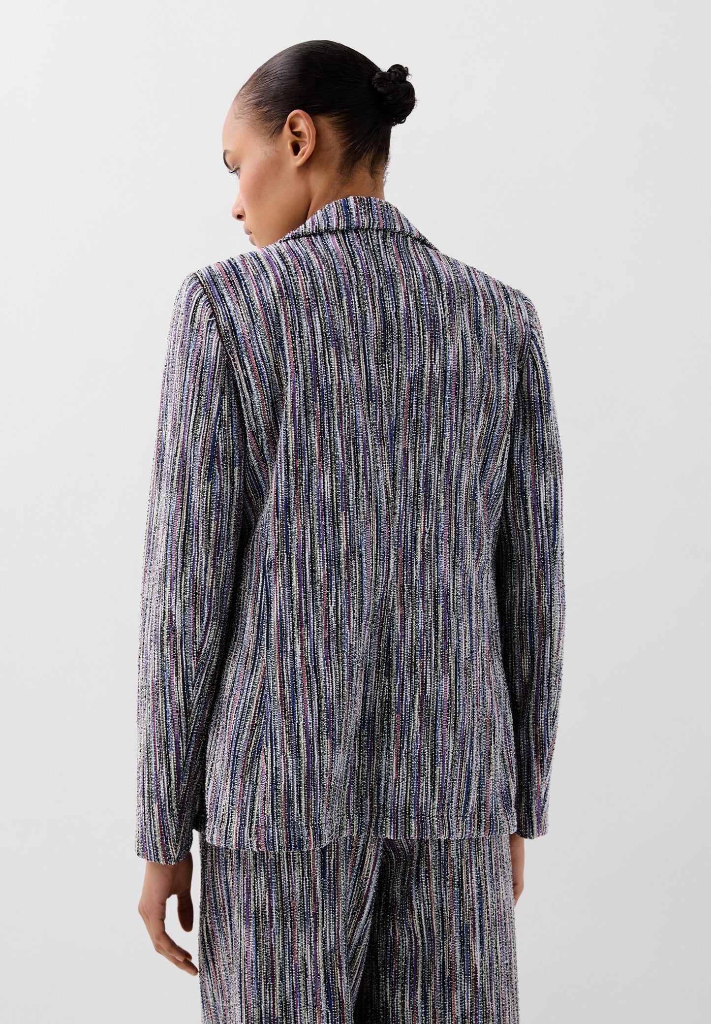 BLAZER PUNTO ESTAMPADA