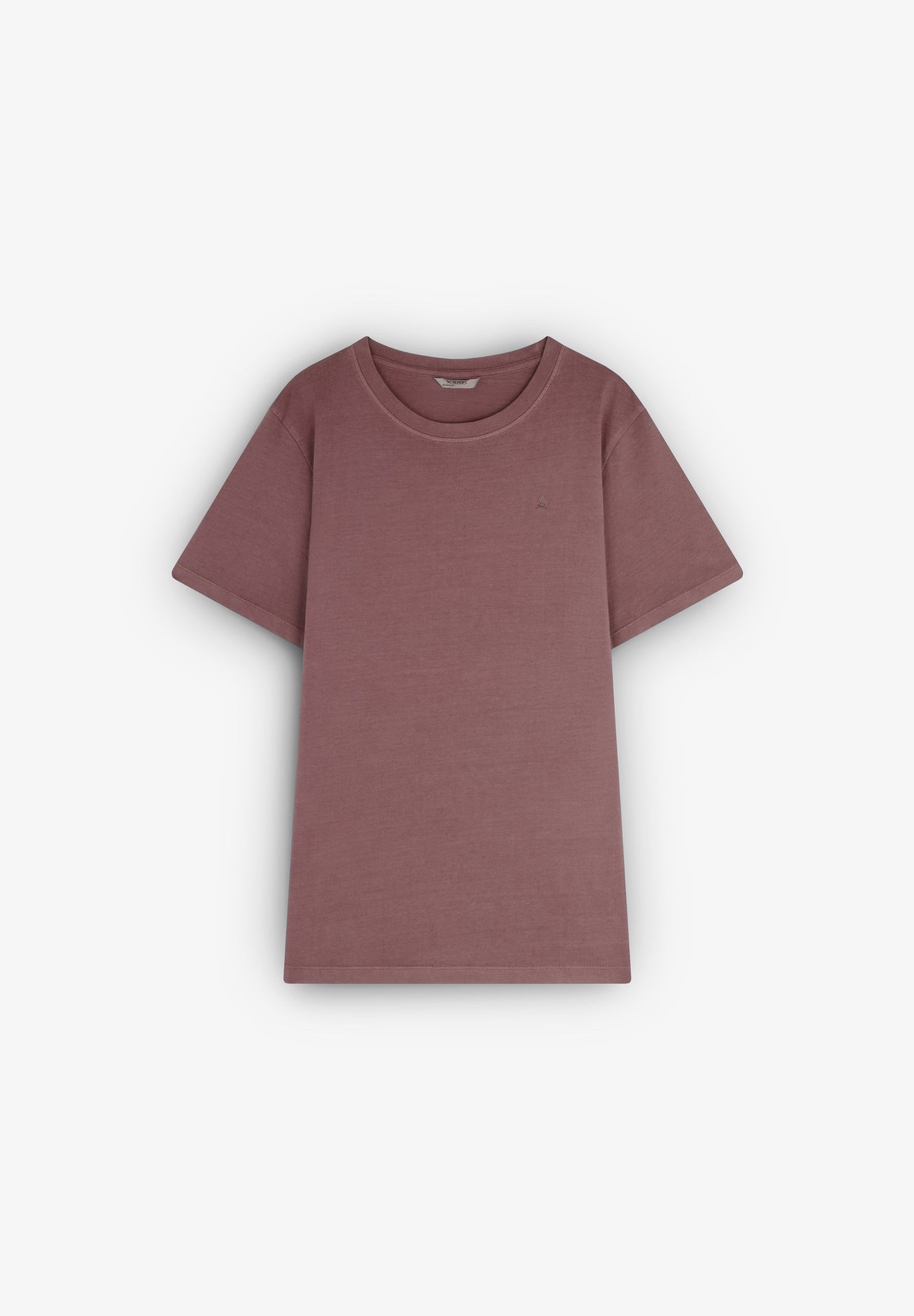 POLERA CALAVERA BORDADA TONO