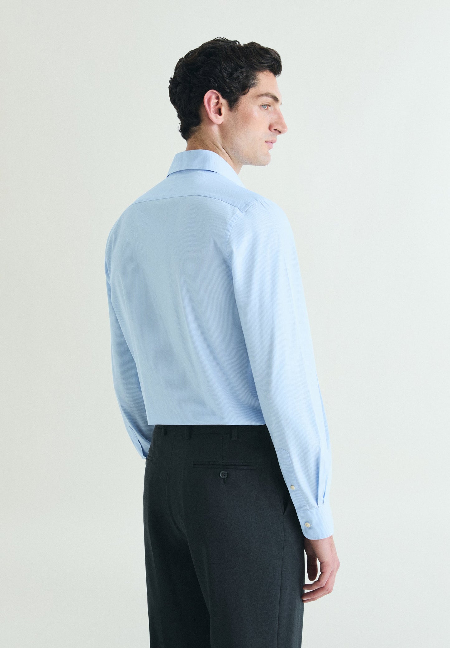 CAMISA MICRORAYA ALGODÓN