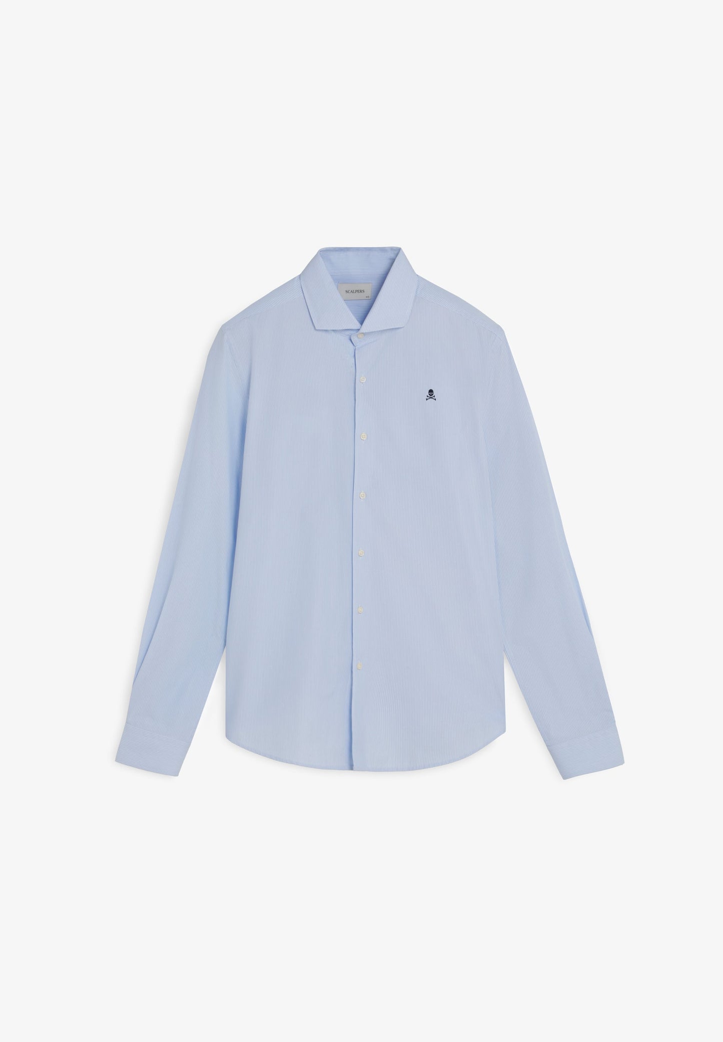CAMISA MICRORAYA ALGODÓN