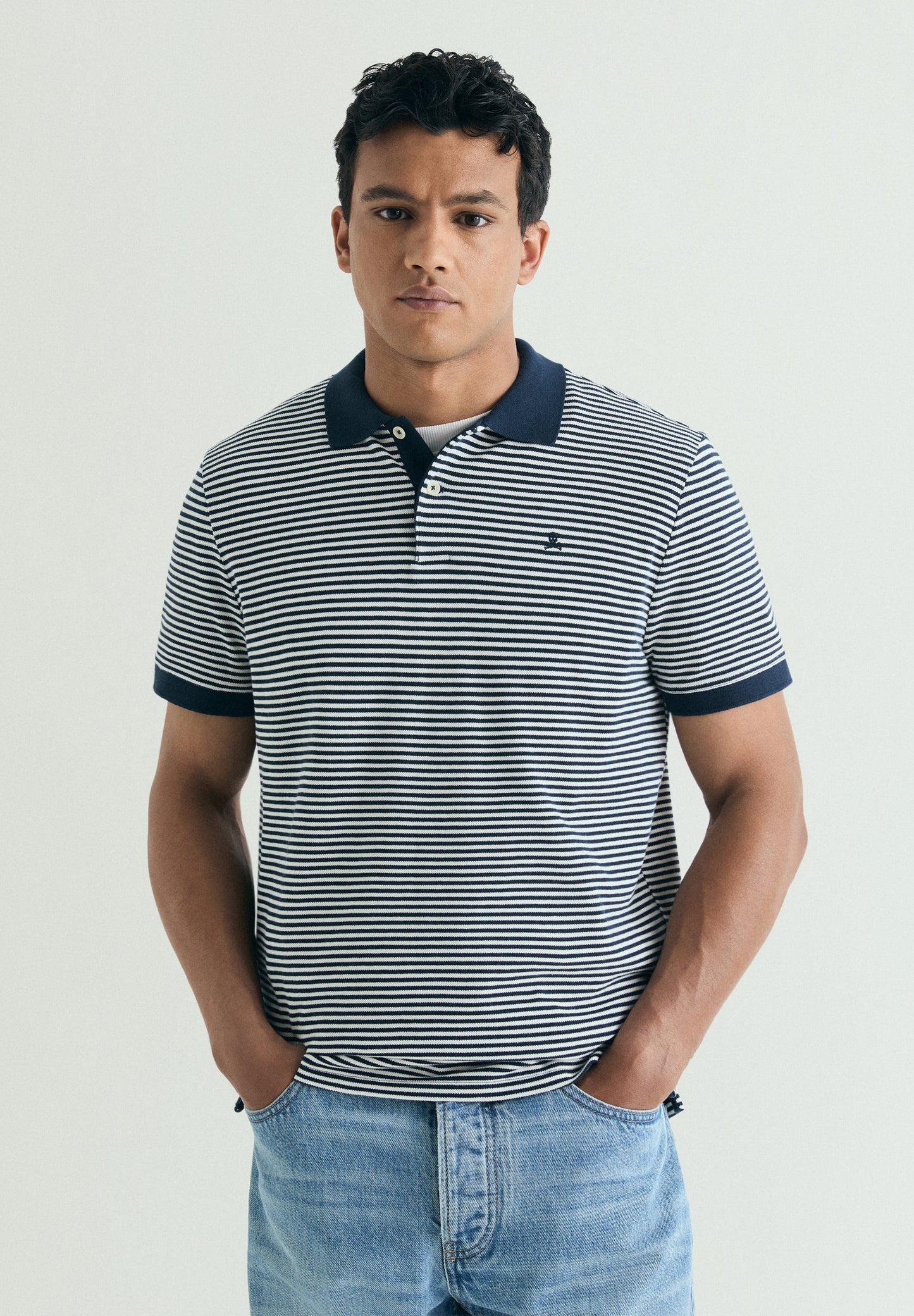 POLO RAYAS CONTRASTE