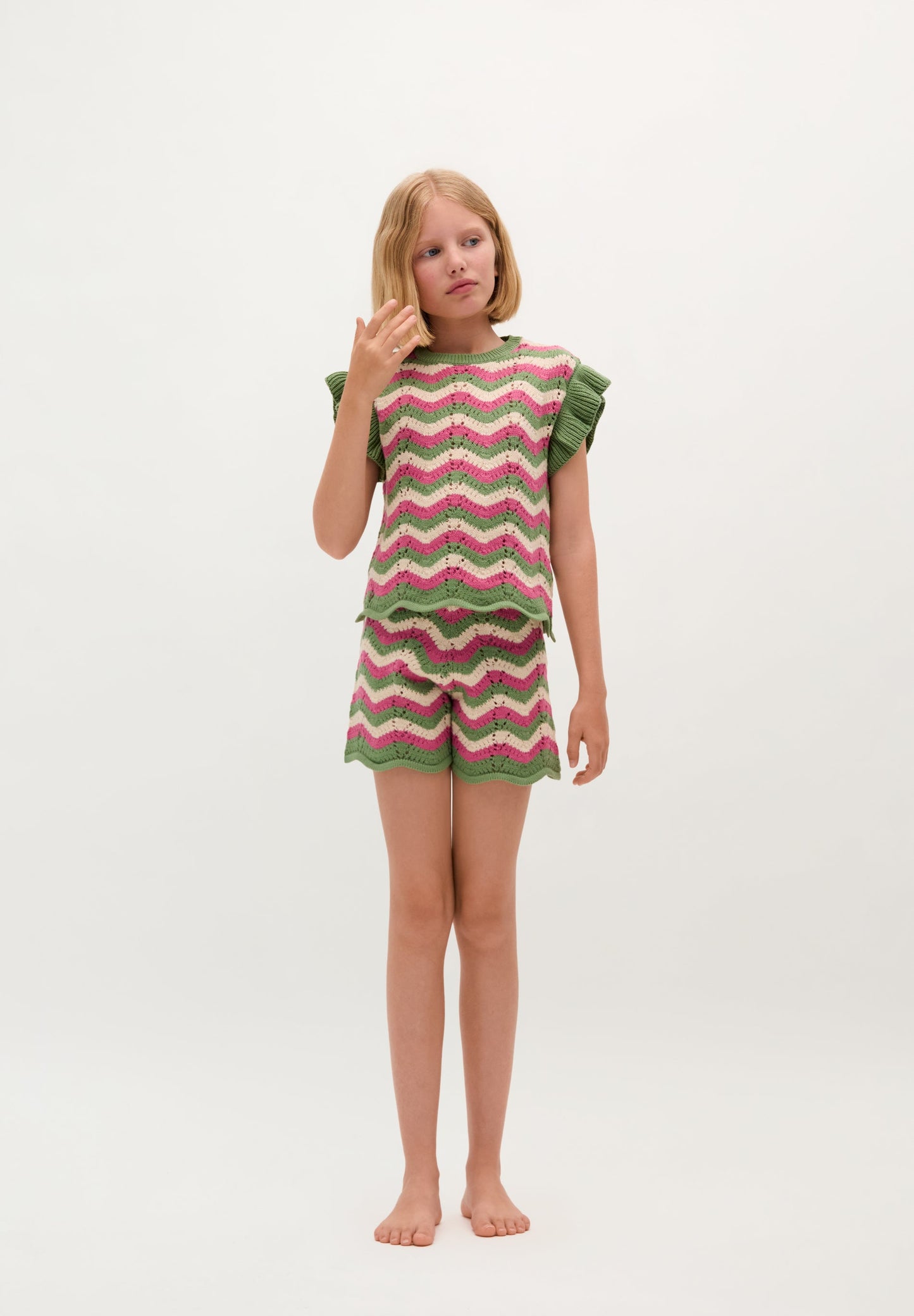 SHORTS PUNTO ONDAS TRICOLOR