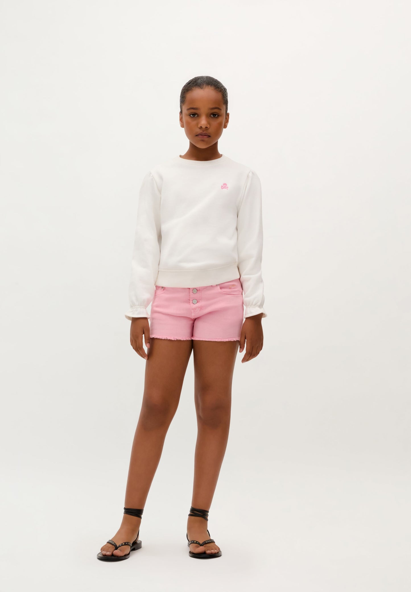 BERMUDA BORDADA FLOR