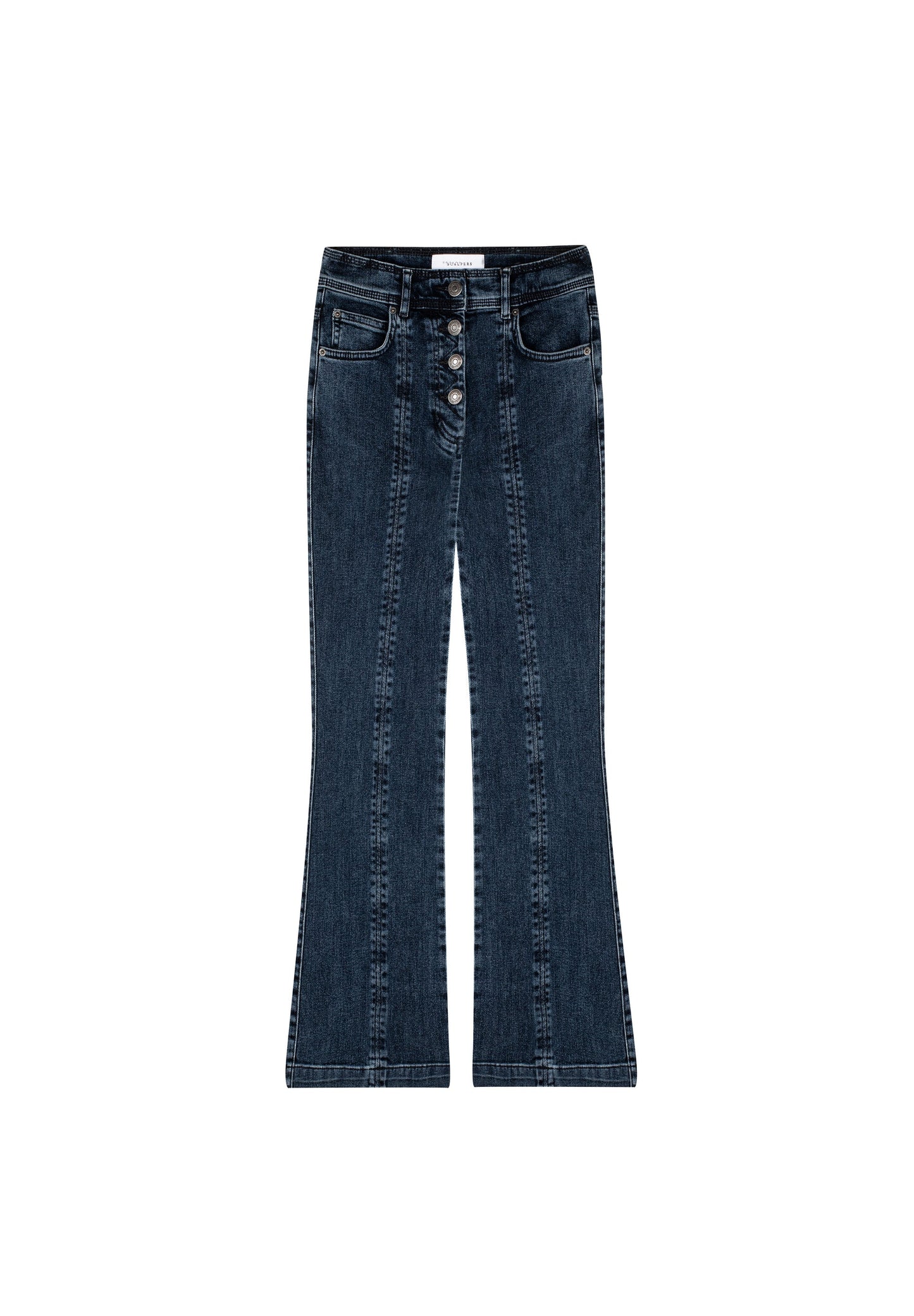 JEANS ANKLE FLARE COSTURAS