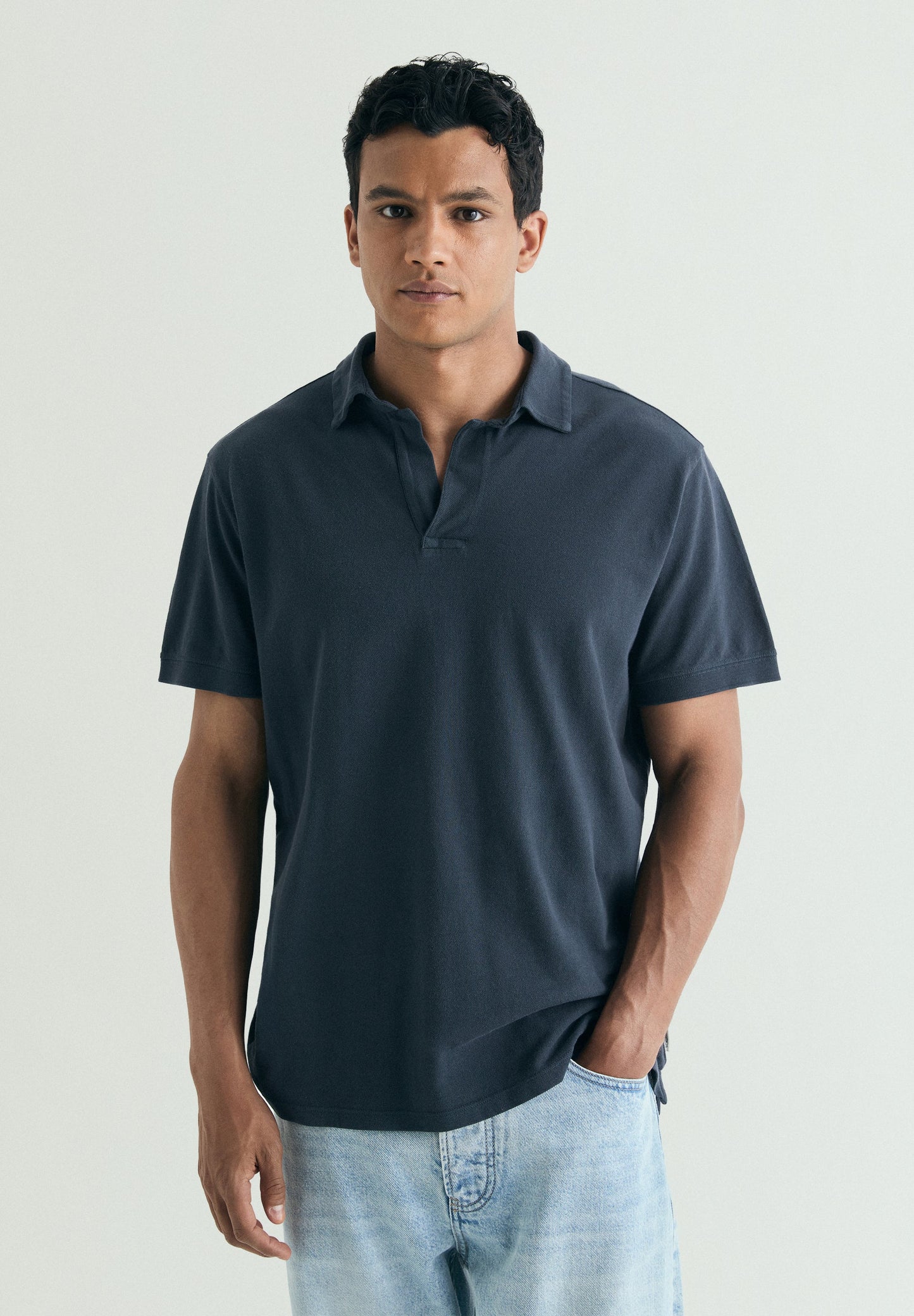 POLO ALGODÓN TEXTURA
