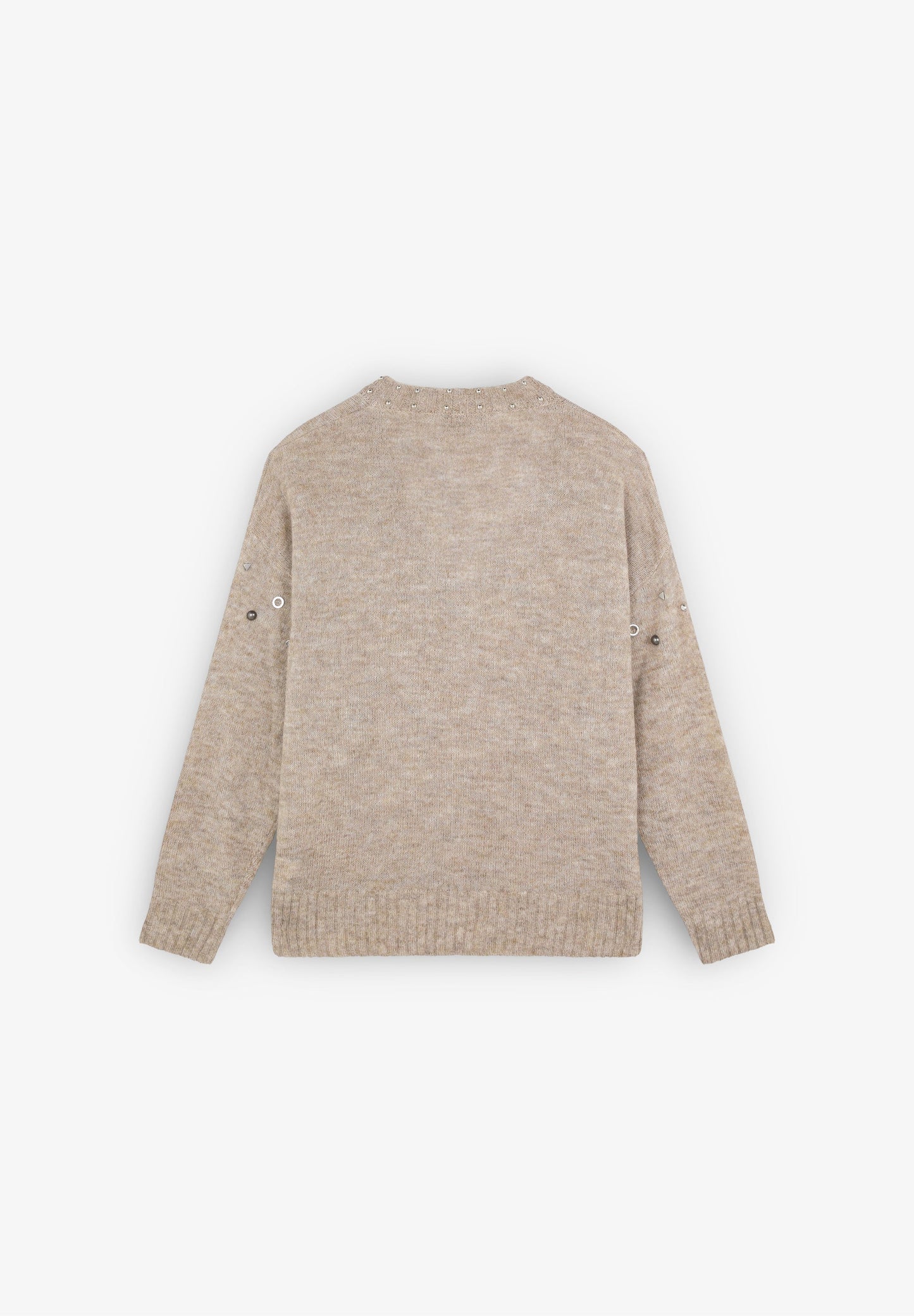 SWEATER EN V TACHUELAS