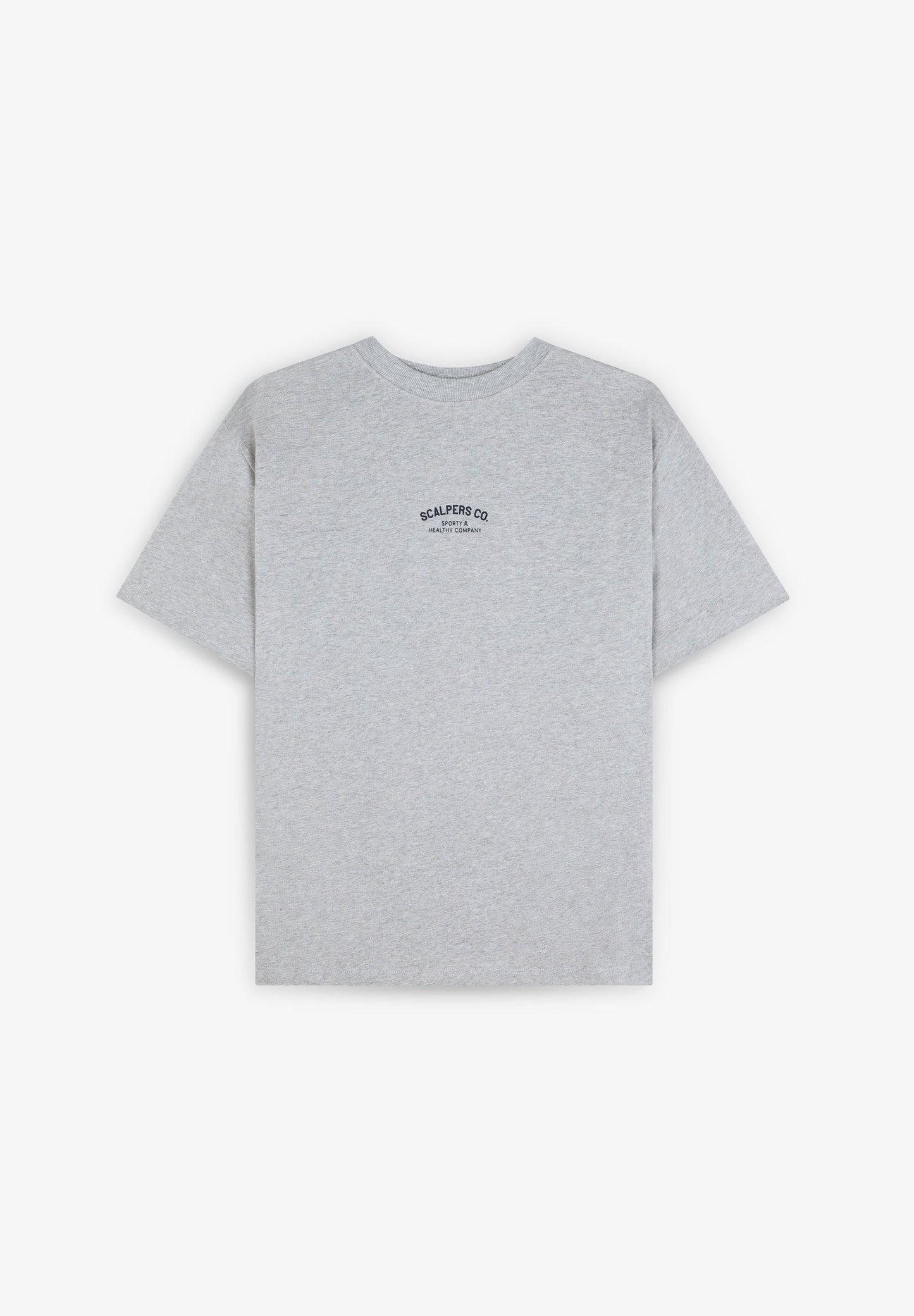 POLERA PRINT LOGO CONTRASTE