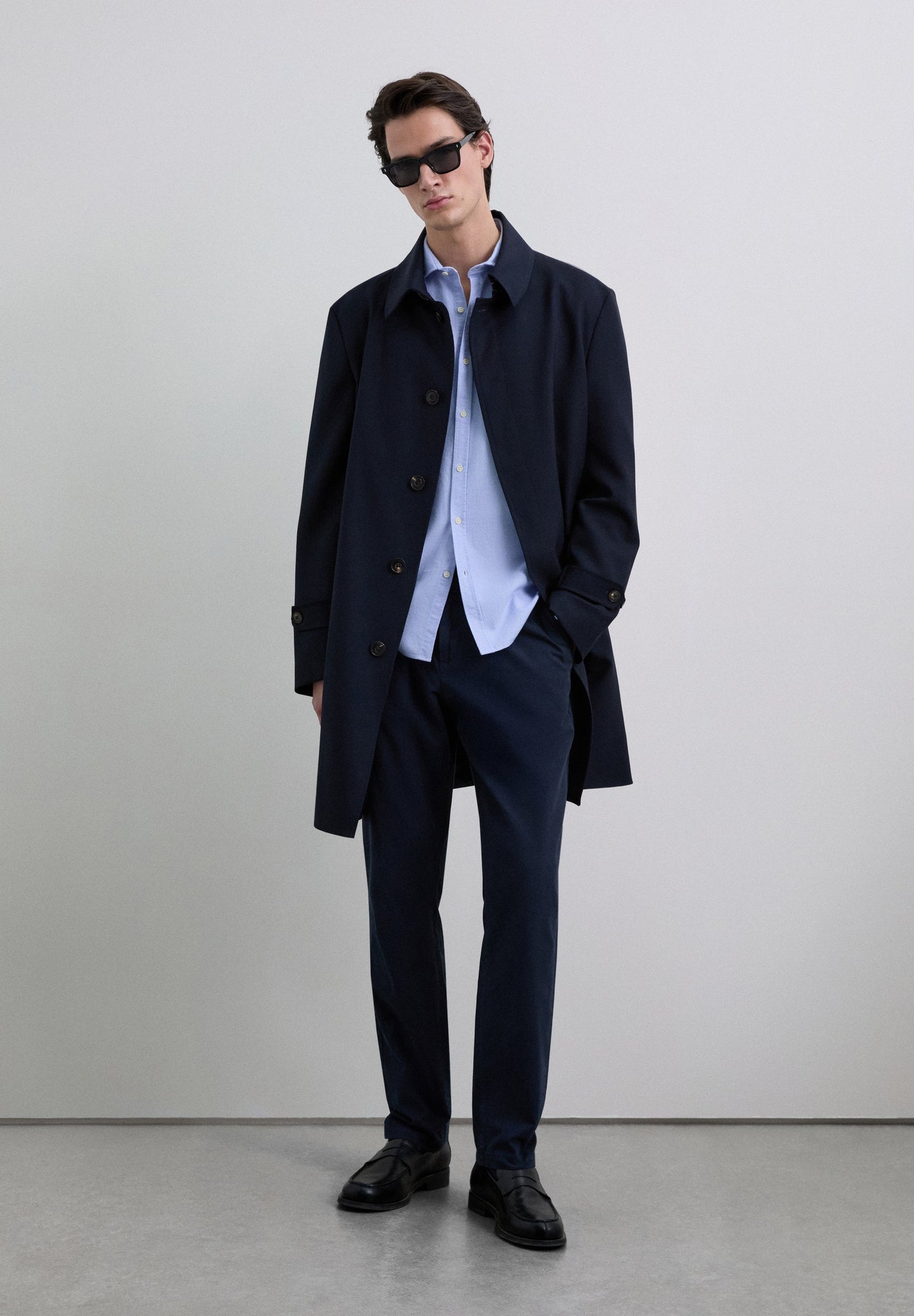 CAMISA OXFORD CALAVERA