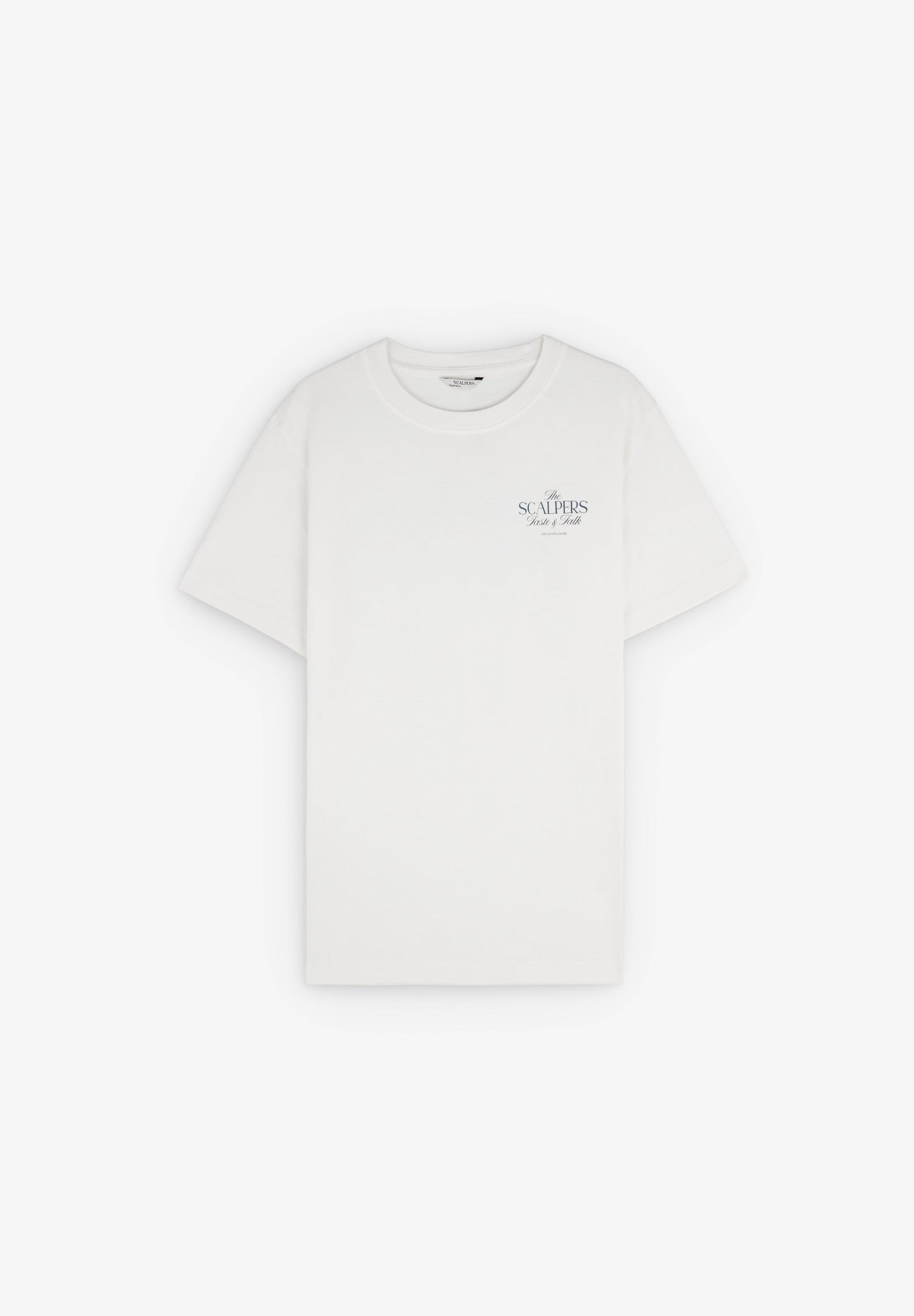 POLERA PRINT LOGO CONTRASTE