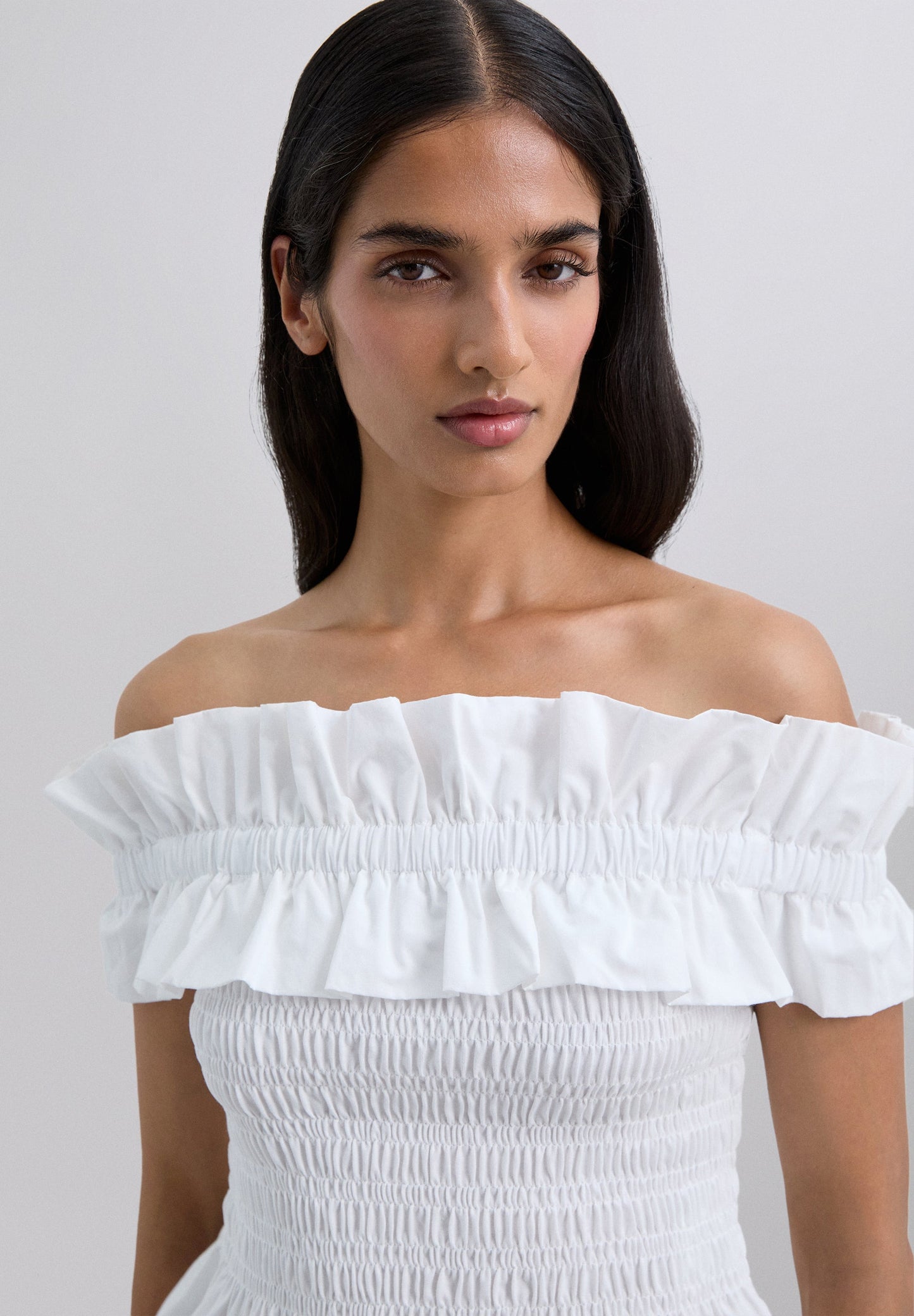 TOP FRUNCE VOLANTES ABEJA