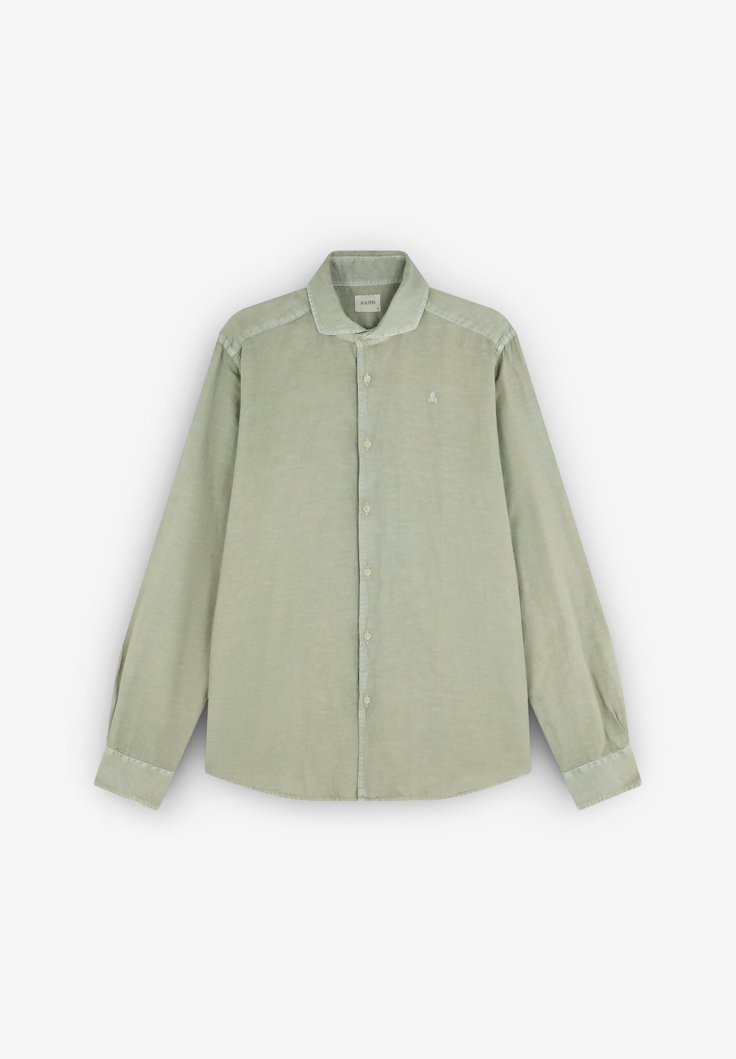 CAMISA LINO CALAVERA