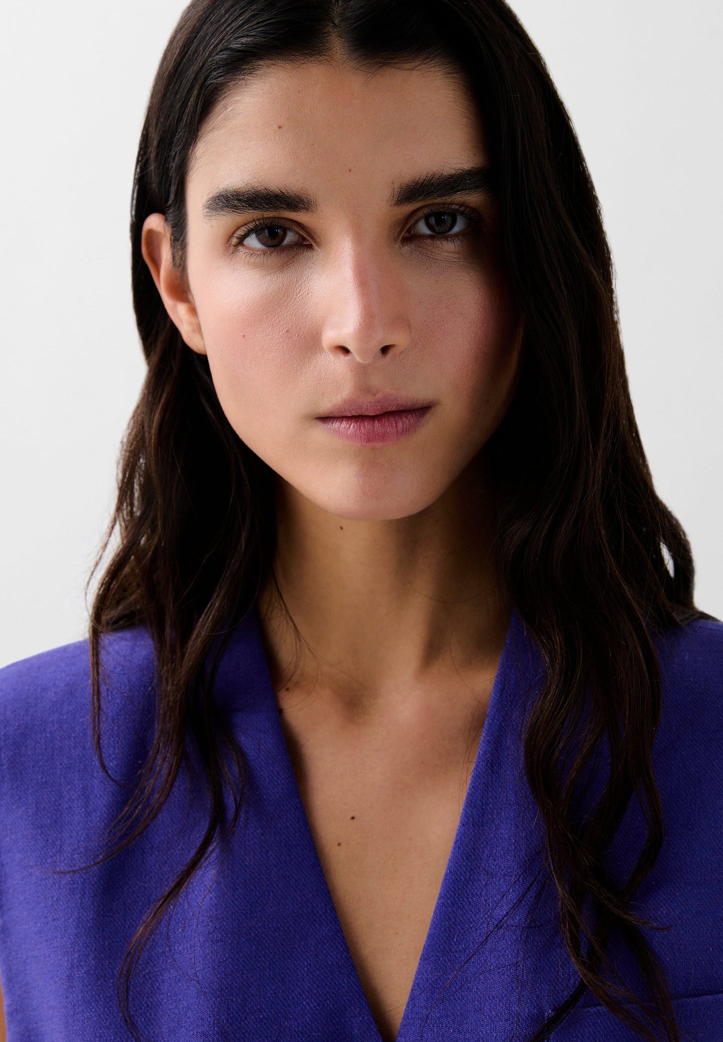 CHALECO LINO CRUZADO