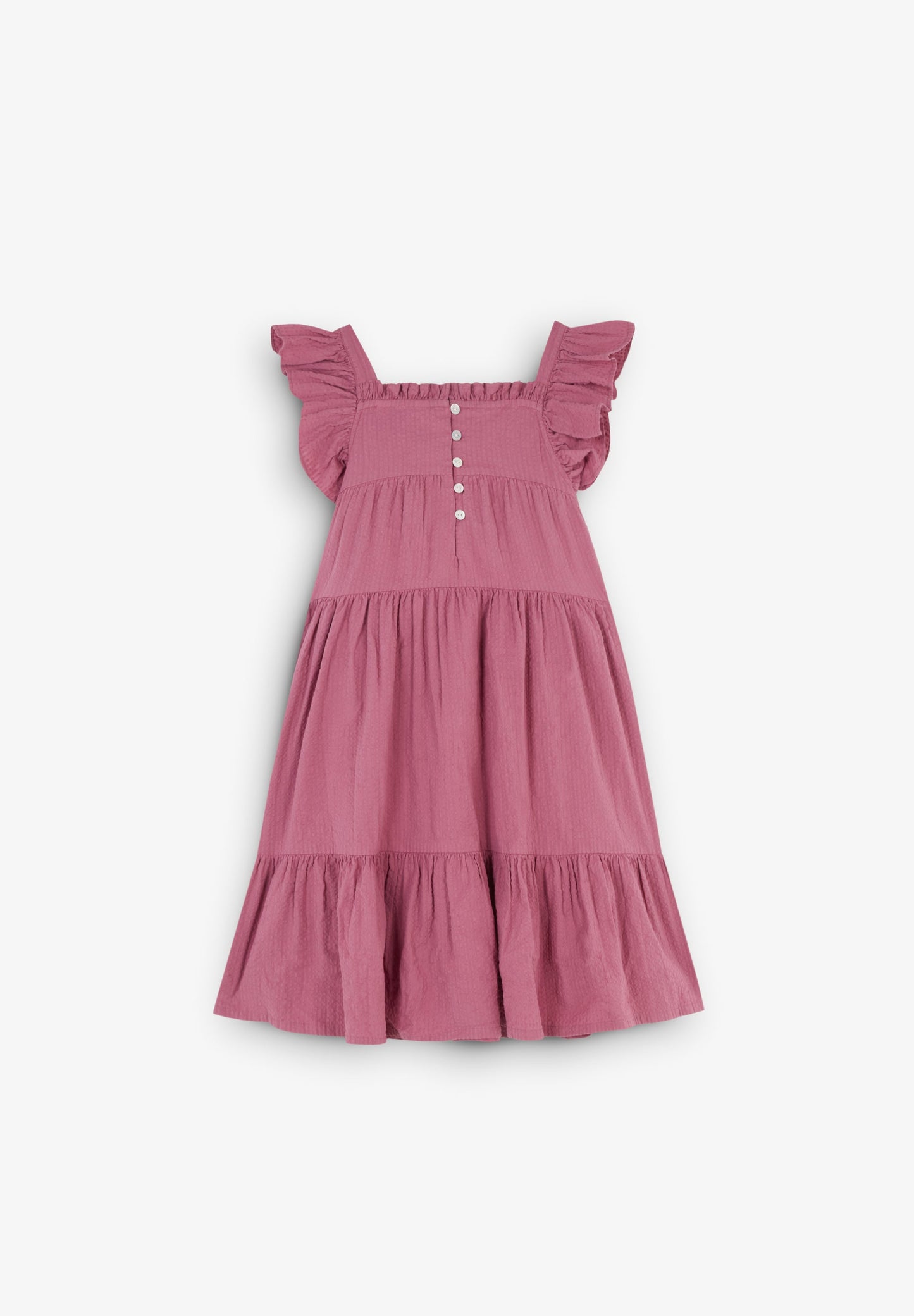 VESTIDO VOLANTES ALGODÓN