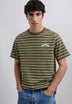 POLERA ESTAMPADA RAYAS LOGO