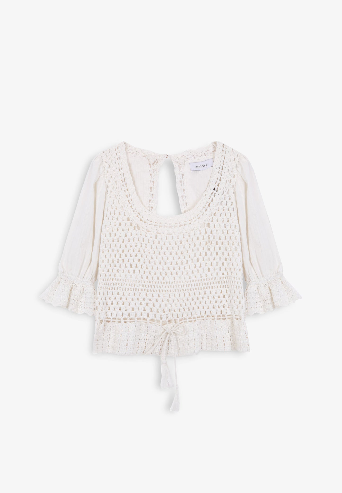 BLUSA DETALLES CROCHET